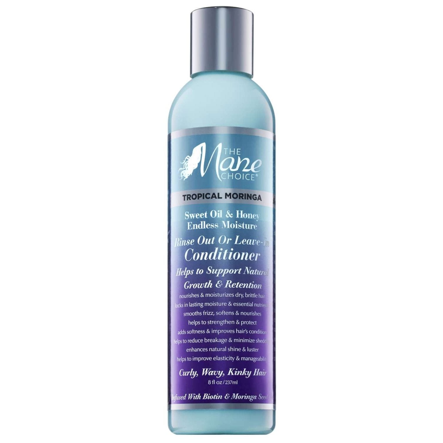 The Mane Choice Tropical Moringa Sweet Oils Leave-In Conditioner 8 Oz The Mane Choice Tropical Moringa Sweet Oils Leave-In Conditioner 8 Oz