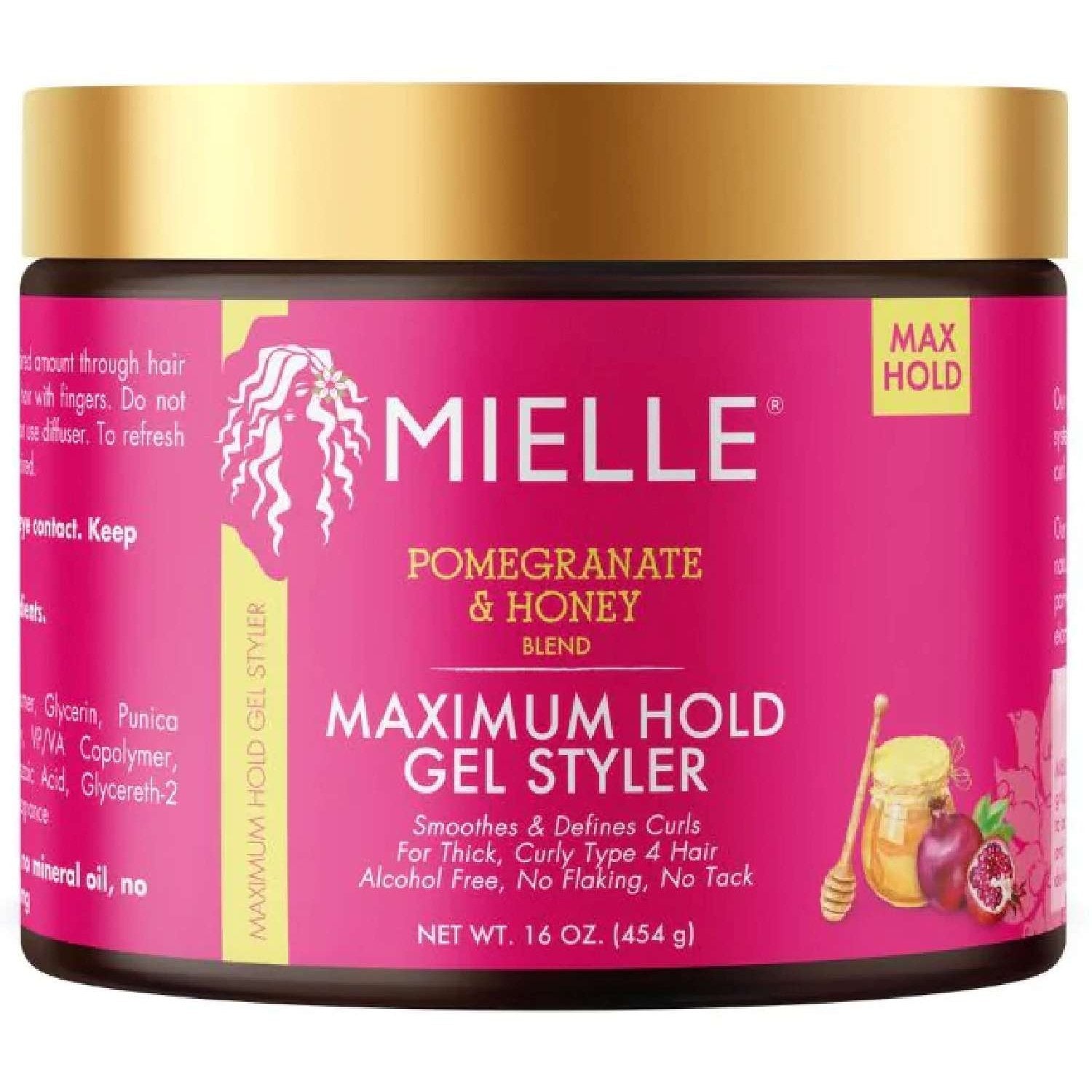 Mielle Pomegranate Honey Maximum Hold Gel Styler 16.0 Oz Mielle Pomegranate Honey Maximum Hold Gel Styler 16.0 Oz