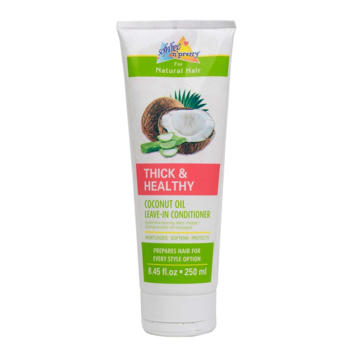 Sofnfree Pretty Thick Healthy Coconut Oil Leave-In Conditioner 8.45 Fl Oz Sofnfree Pretty Thick Healthy Coconut Oil Leave-In Conditioner 8.45 Fl Oz