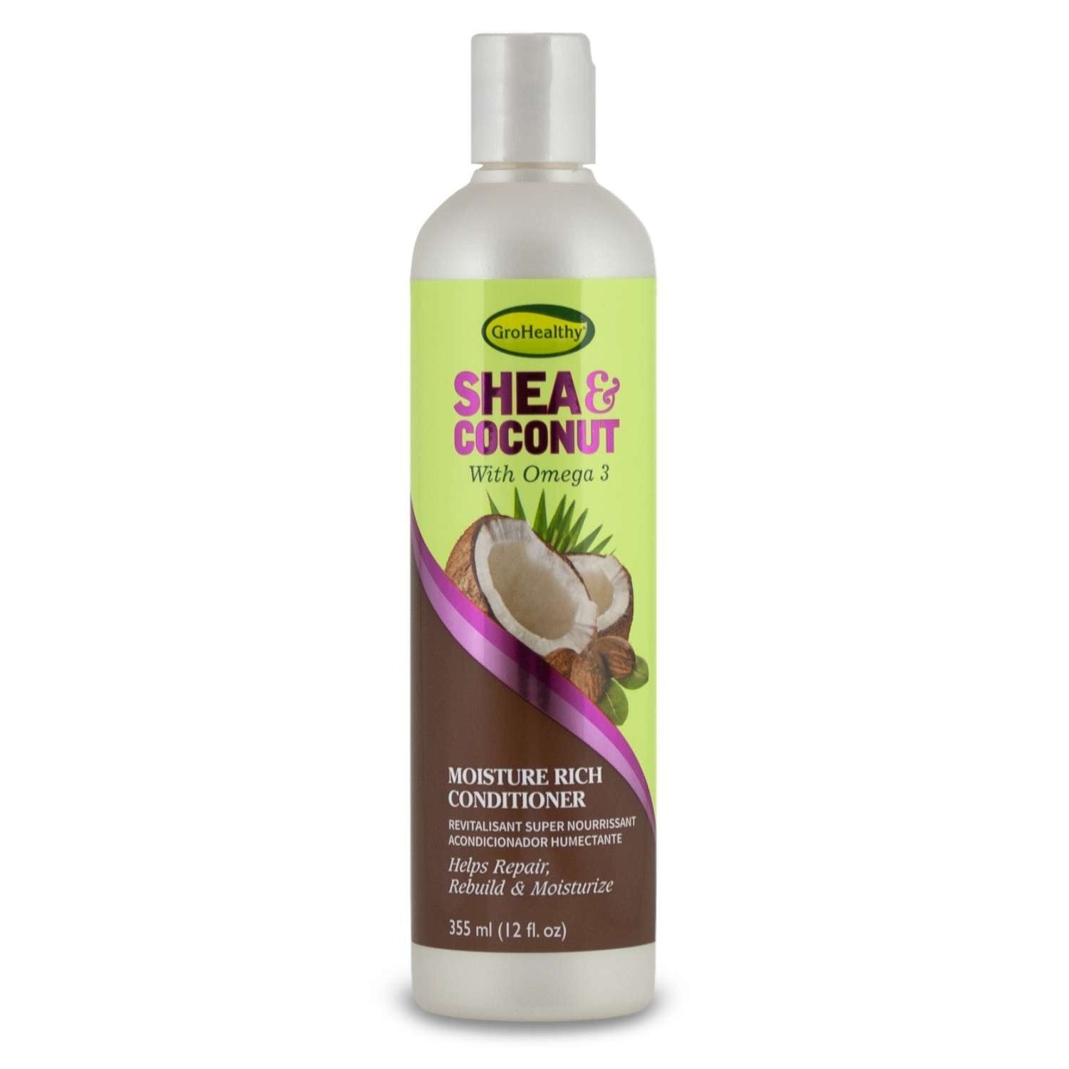 Gro Healthy Shea Coconut Moisture Conditoner 12 Oz Gro Healthy Shea Coconut Moisture Conditoner 12 Oz