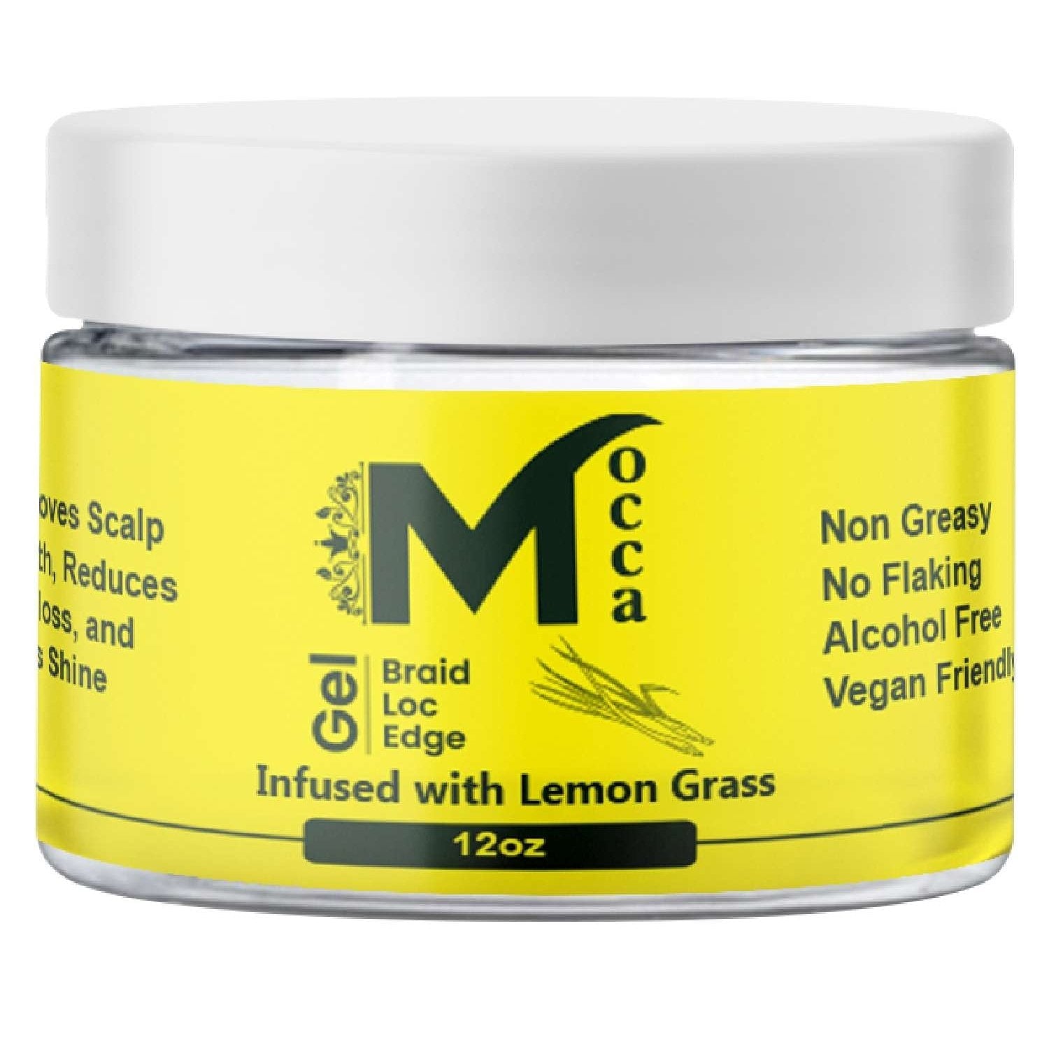 Mocca Healthy Braiding Loc And Twist Gel Lemongrass 12 Oz Mocca Healthy Braiding Loc And Twist Gel Lemongrass 12 Oz