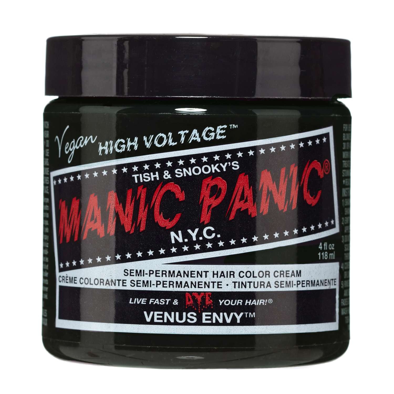 Manic Panic Semi Permanent Cream Hair Color - Venus Envy 4 Oz Manic Panic Semi Permanent Cream Hair Color - Venus Envy 4 Oz