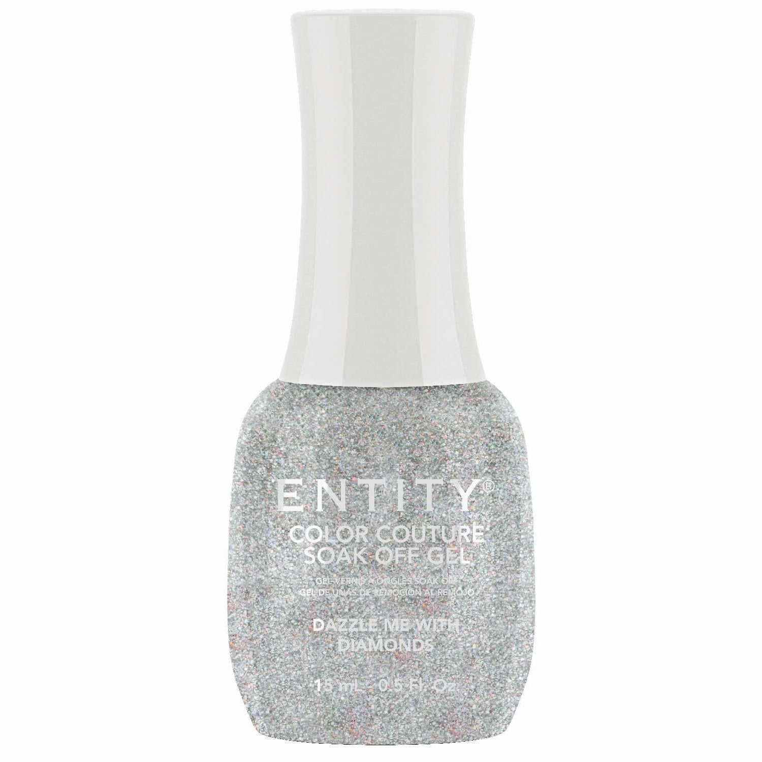 Entity Color Couture Soak Off Gel Dazzle Me With Diamonds 0.5 Fl Oz Entity Color Couture Soak Off Gel Dazzle Me With Diamonds 0.5 Fl Oz