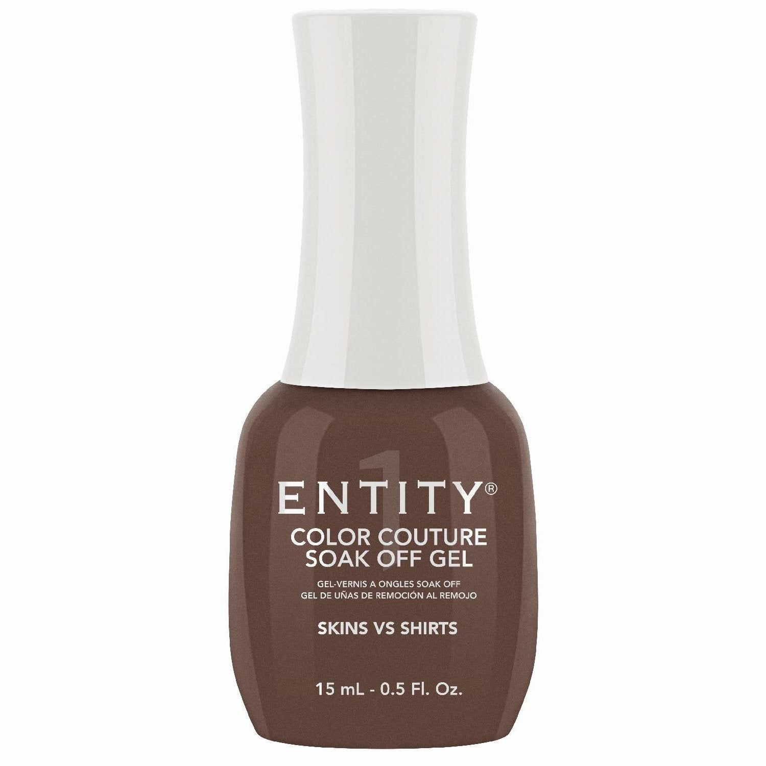Entity Color Couture Soak Off Gel Skins Vs Shirts 0.5 Fl Oz Entity Color Couture Soak Off Gel Skins Vs Shirts 0.5 Fl Oz