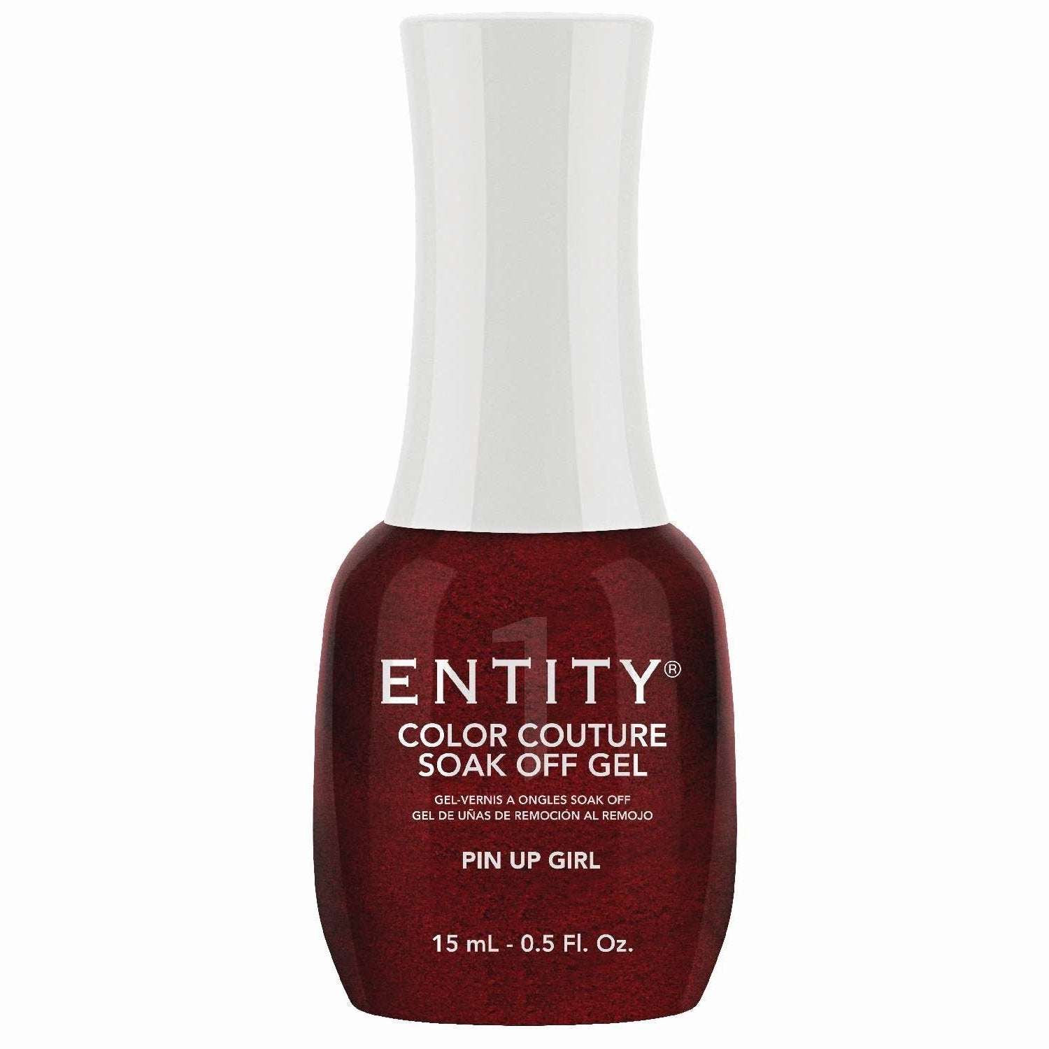 Entity Color Couture Soak Off Gel Pin Up Girl 0.5 Fl Oz Entity Color Couture Soak Off Gel Pin Up Girl 0.5 Fl Oz