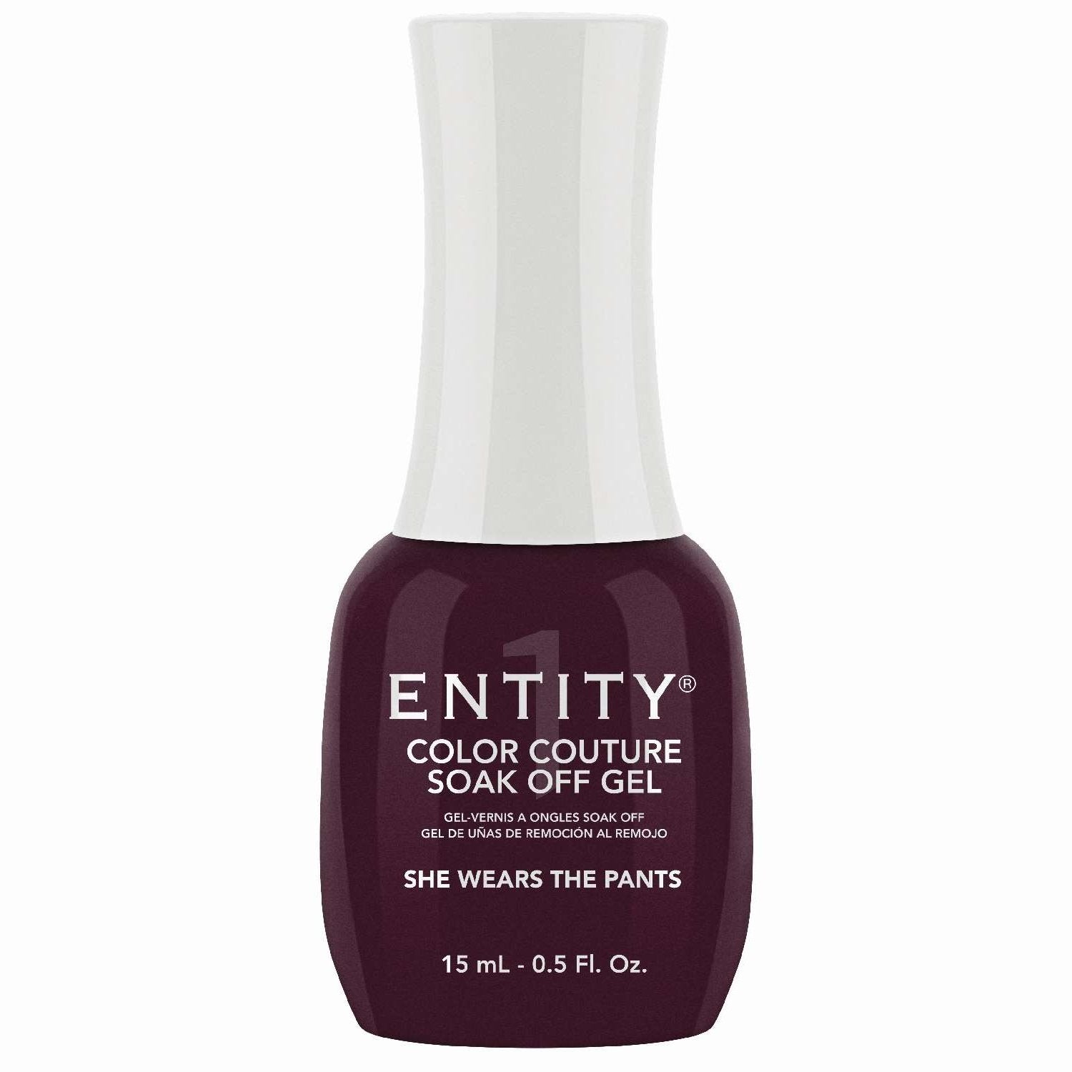 Entity Color Couture Soak Off Gel She Wears The Pants 0.5 Fl Oz Entity Color Couture Soak Off Gel She Wears The Pants 0.5 Fl Oz