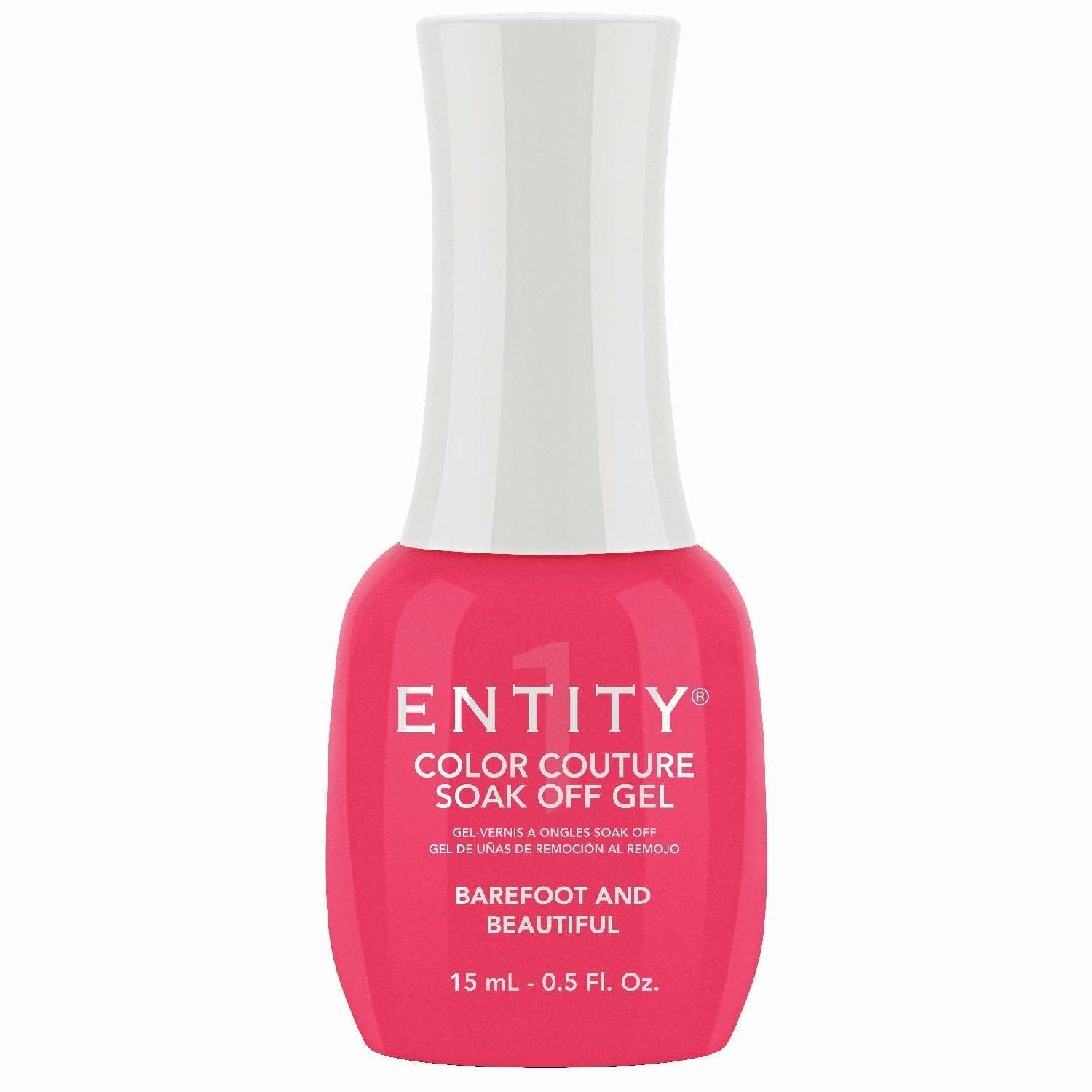 Entity Color Couture Soak Off Gel Barefoot And Beautiful 0.5 Fl Oz Entity Color Couture Soak Off Gel Barefoot And Beautiful 0.5 Fl Oz