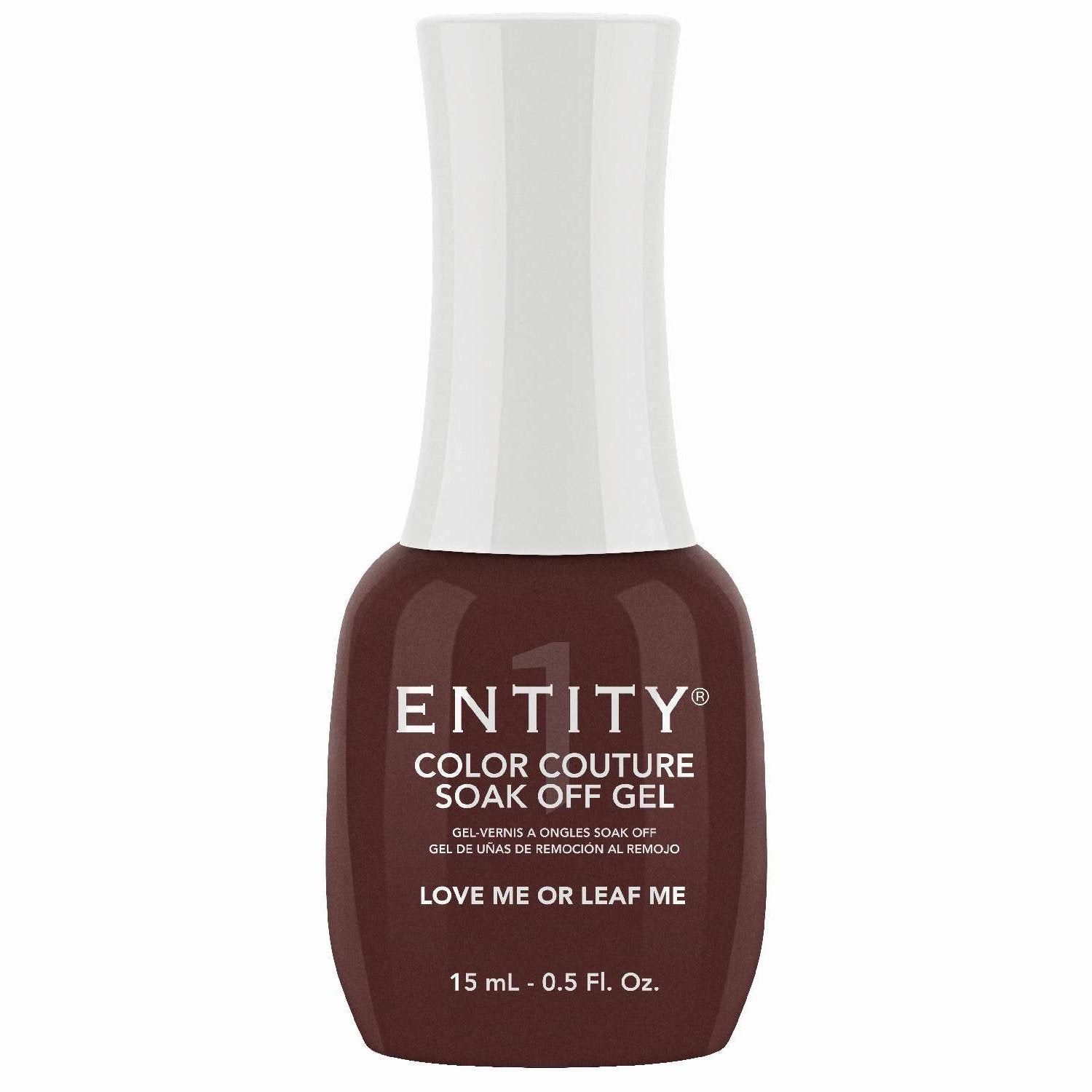 Entity Color Couture Soak Off Gel Love Me Or Leaf Me 0.5 Fl Oz Entity Color Couture Soak Off Gel Love Me Or Leaf Me 0.5 Fl Oz