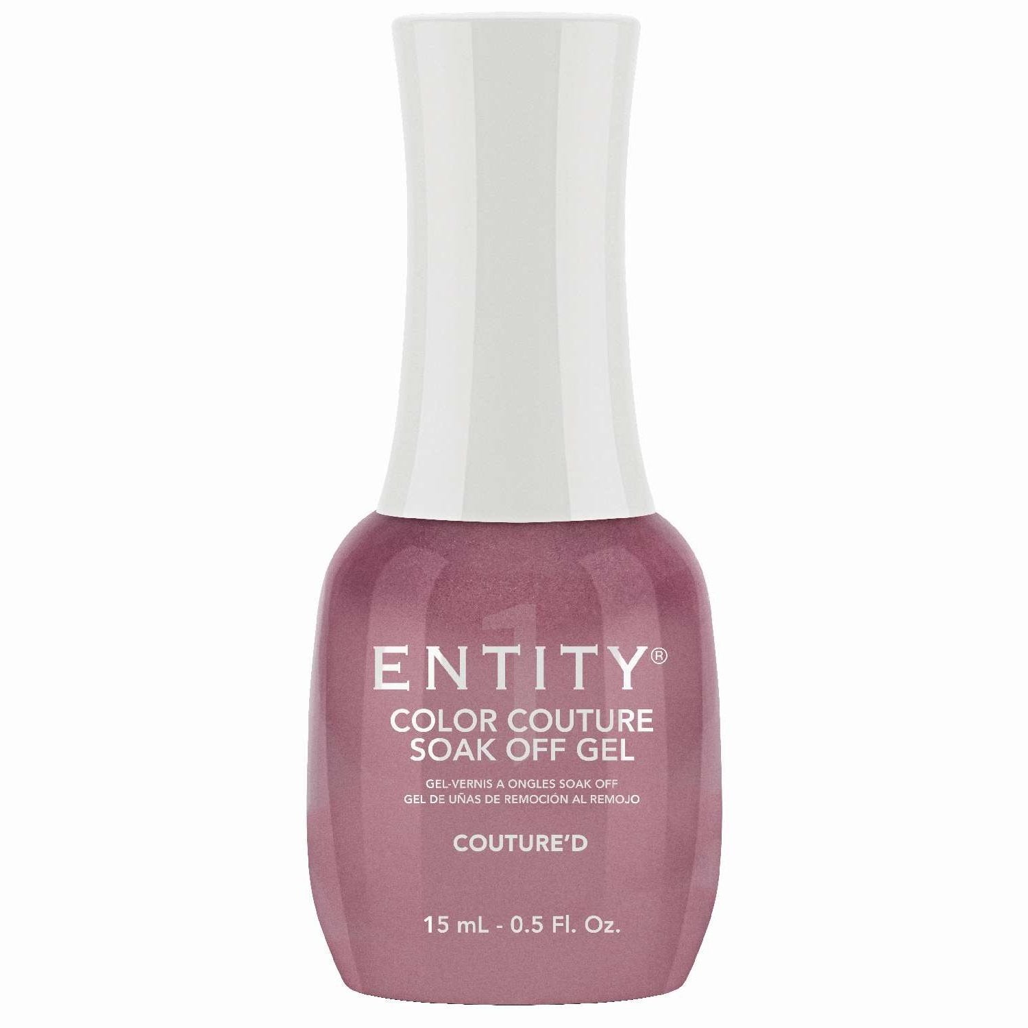Entity Color Couture Soak Off Gel Coutured 0.5 Fl Oz Entity Color Couture Soak Off Gel Coutured 0.5 Fl Oz