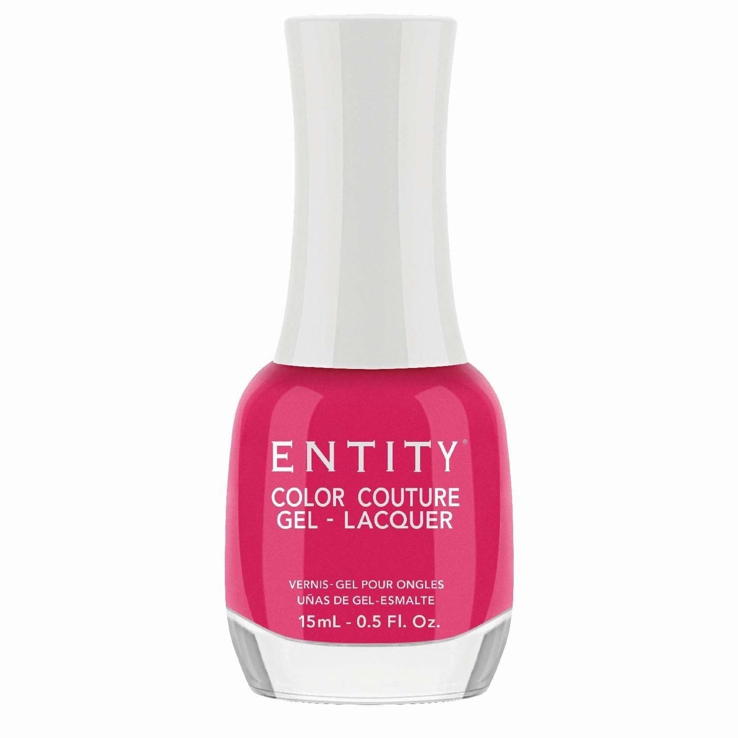 Entity Color Couture Gel Lacquer Beauty Icon 854 Power Pink 0.5 Fl Oz Entity Color Couture Gel Lacquer Beauty Icon 854 Power Pink 0.5 Fl Oz