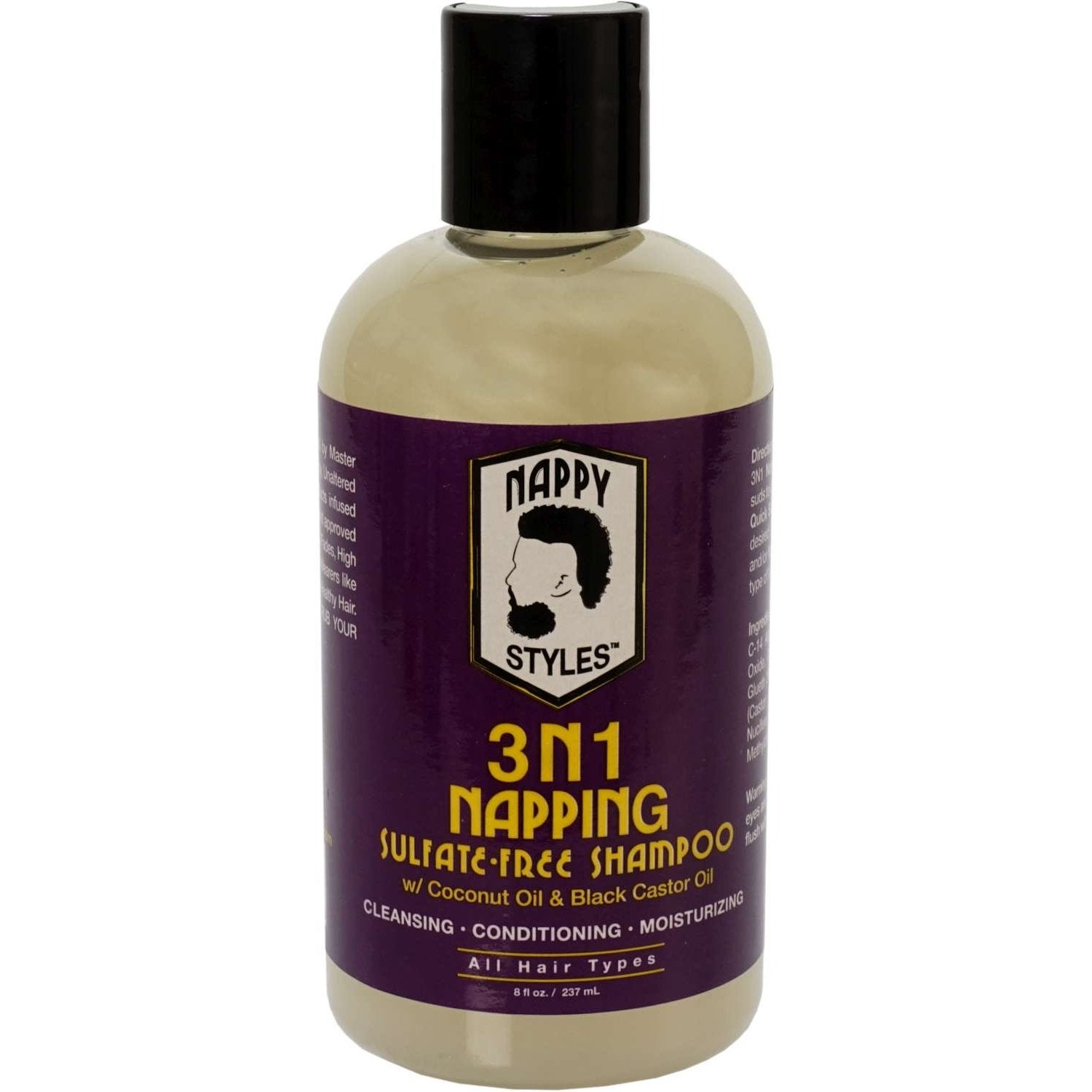 Nappy Style Nappy 3N1 Shampoo Sulfate-Free 8 Oz Nappy Style Nappy 3N1 Shampoo Sulfate-Free 8 Oz