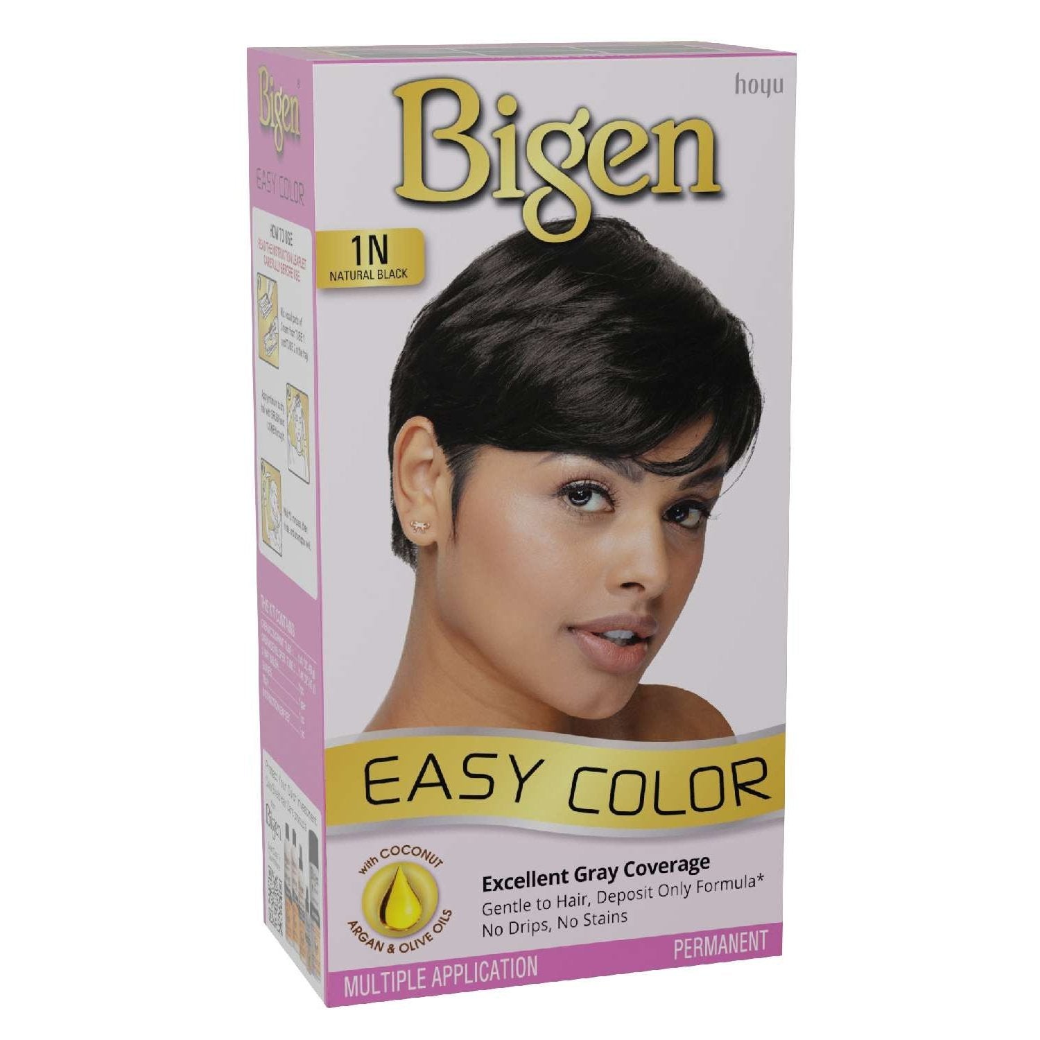 Bigen Easy Color For Women 1N Natural Black Kit Bigen Easy Color For Women 1N Natural Black Kit