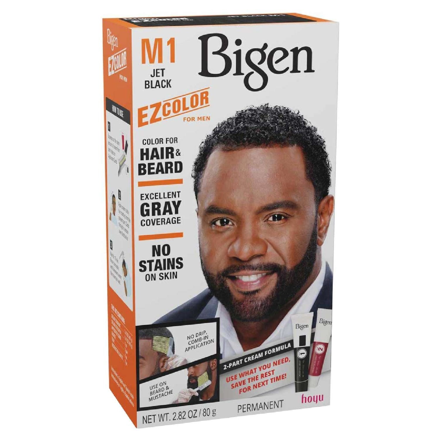 Bigen Ez Color For Men Jet Black Kit Bigen Ez Color For Men Jet Black Kit