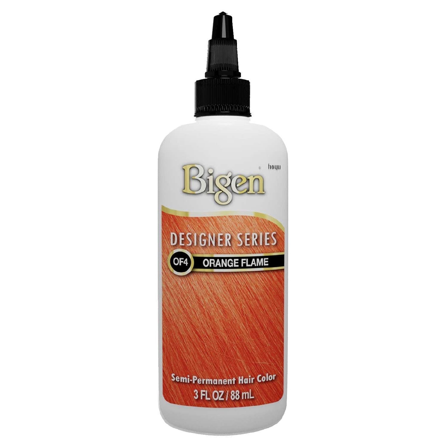 Bigen Designer Series Semi-Permaneant Hair Color Of4 Orange Flame 3 Oz Bigen Designer Series Semi-Permaneant Hair Color Of4 Orange Flame 3 Oz