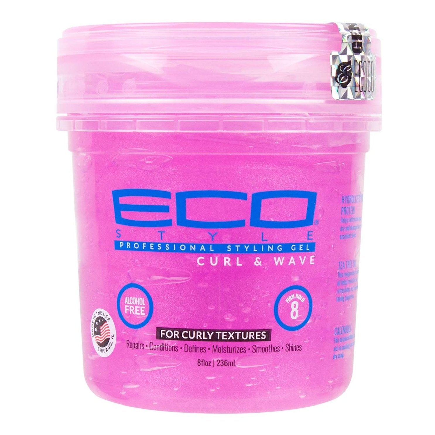 Eco Styler Styling Gel Pink 8 Oz Eco Styler Styling Gel Pink 8 Oz