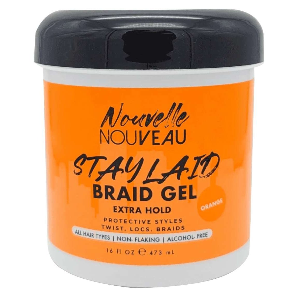 Nouvelle Nouveau Stay Laid Braiding Gel Orange 16 Oz Nouvelle Nouveau Stay Laid Braiding Gel Orange 16 Oz