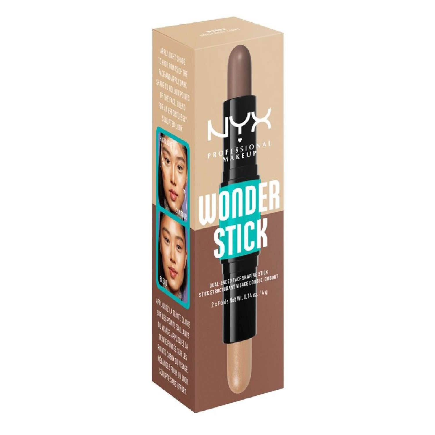NYX Wonder Stick 02 - Universal Light 0.14 Oz NYX Wonder Stick 02 - Universal Light 0.14 Oz