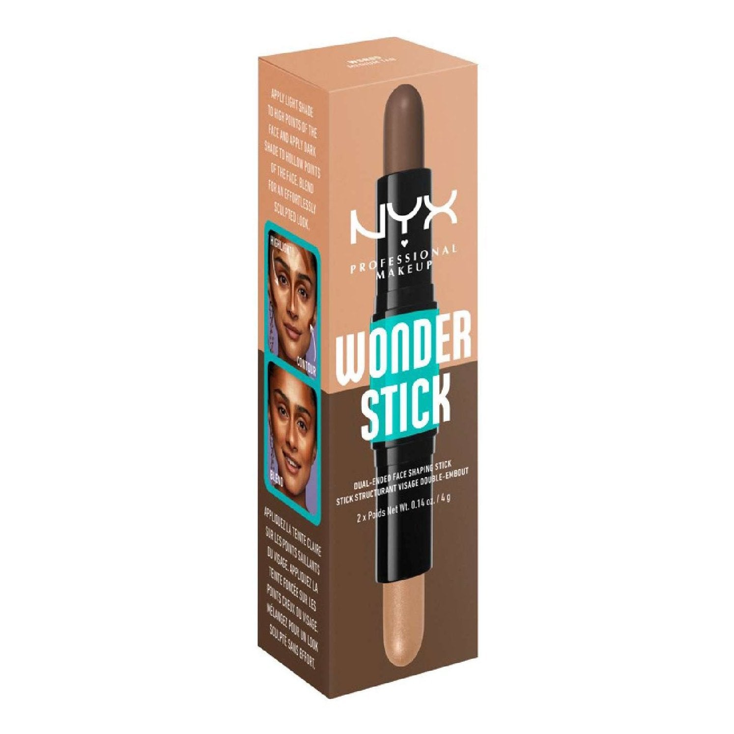 NYX Wonder Stick 05 - Medium Tan 0.14 Oz NYX Wonder Stick 05 - Medium Tan 0.14 Oz