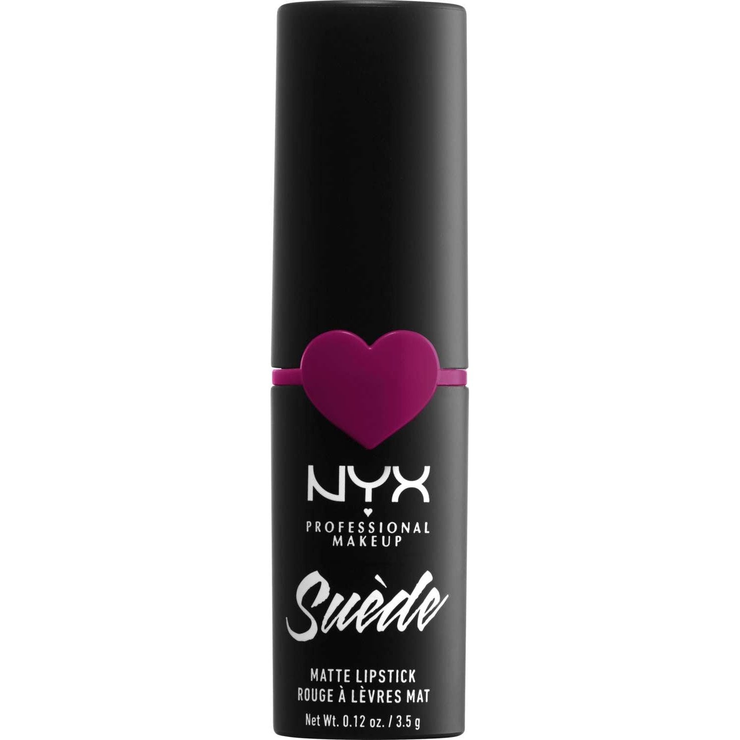 NYX Suede Matte Lipstick 12 - Clinger .12 Oz NYX Suede Matte Lipstick 12 - Clinger .12 Oz
