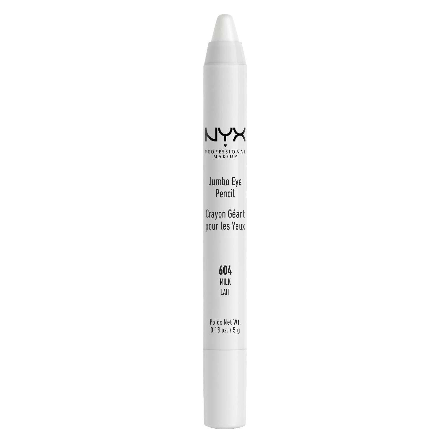 NYX Jumbo Eye Pencil Milk .18 Oz NYX Jumbo Eye Pencil Milk .18 Oz
