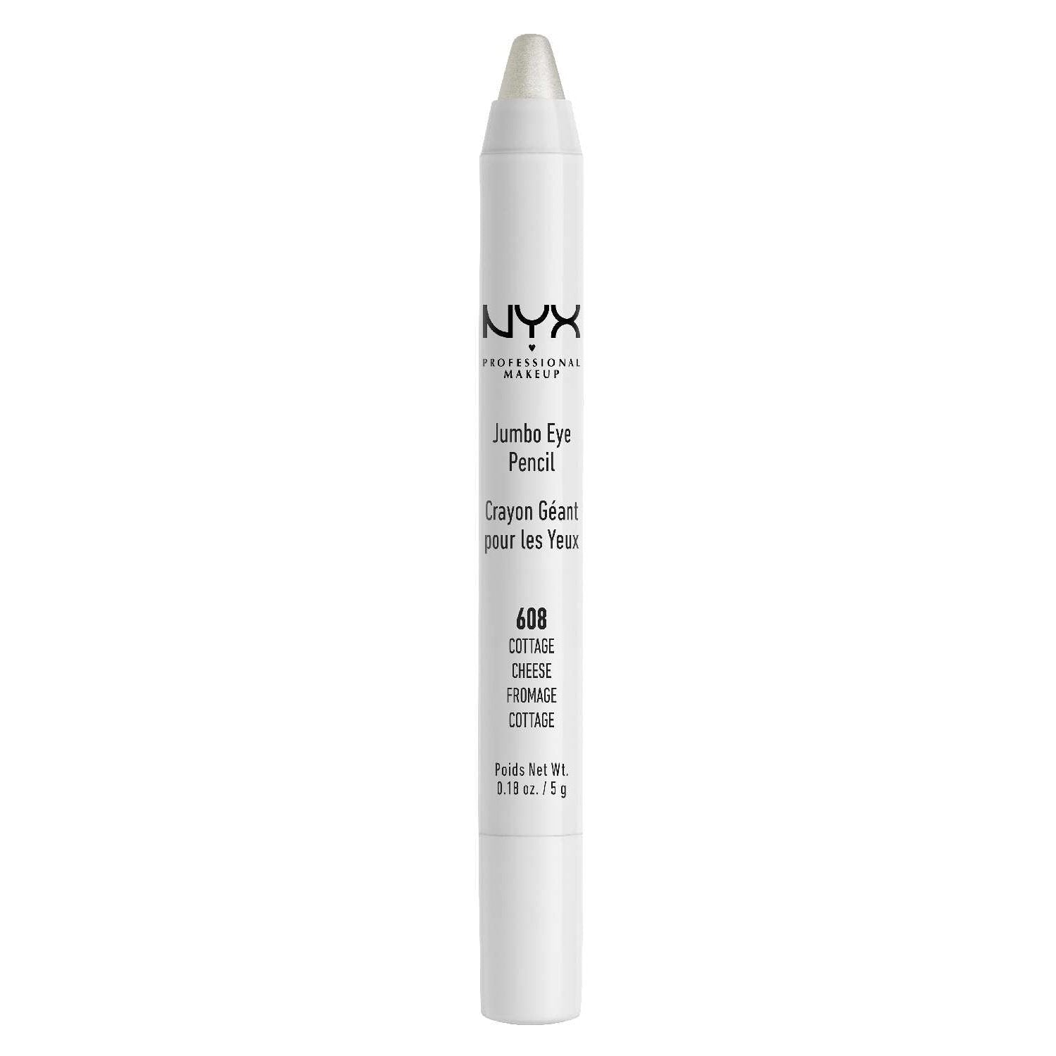 NYX Jumbo Eye Pencil Cottage Cheese .18 Oz NYX Jumbo Eye Pencil Cottage Cheese .18 Oz