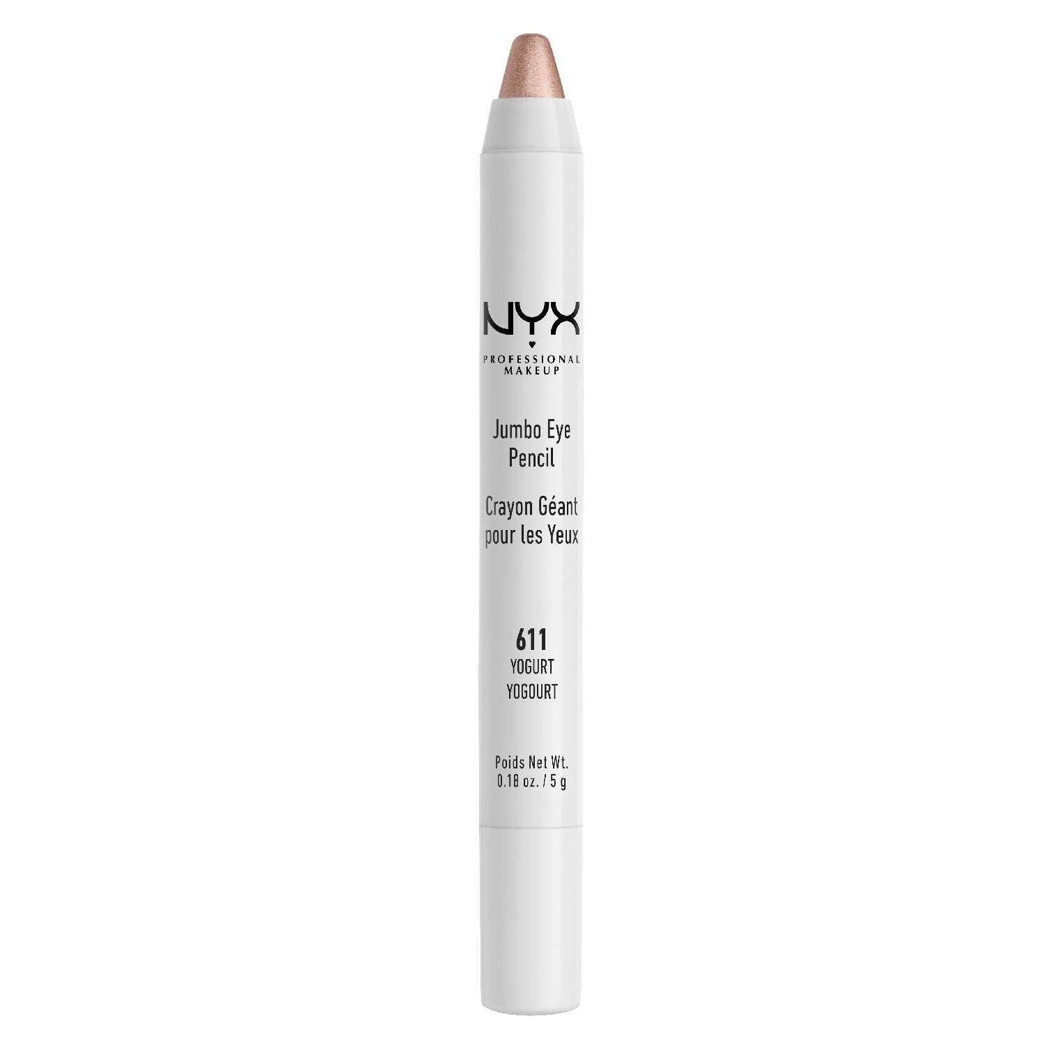 NYX Jumbo Eye Pencil Yogurt .18 Oz NYX Jumbo Eye Pencil Yogurt .18 Oz
