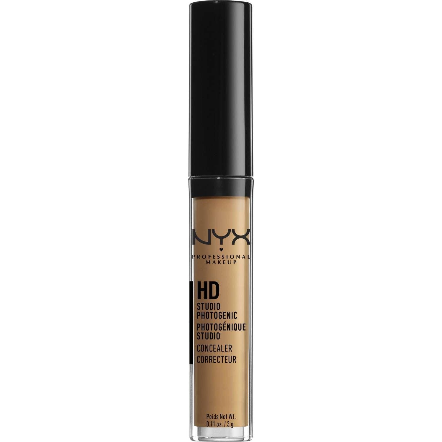 NYX HD Studio Photogenic Concealer 7.5 - Deep Golden 0.11 Oz NYX HD Studio Photogenic Concealer 7.5 - Deep Golden 0.11 Oz