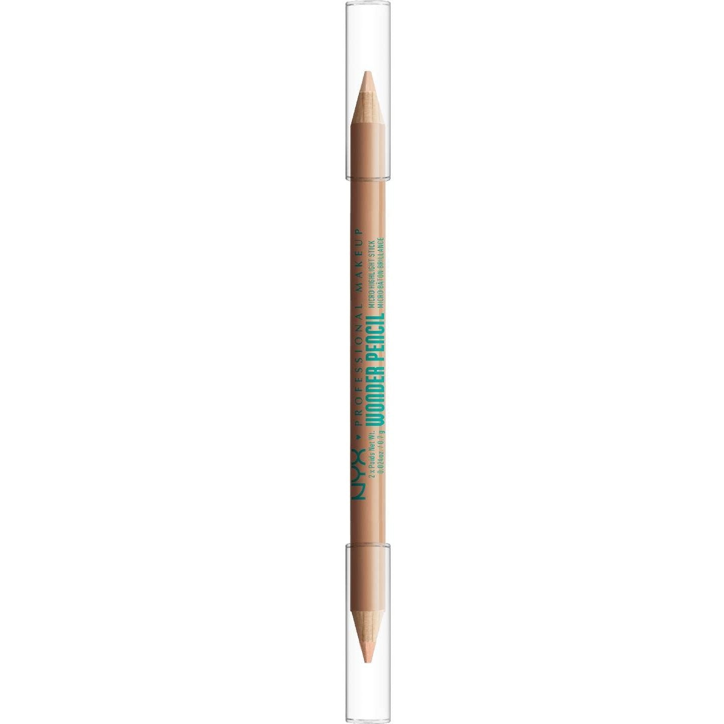 NYX Wonder Pencil Micro Highlight Stick 03 - Medium Peach 0.48 Oz NYX Wonder Pencil Micro Highlight Stick 03 - Medium Peach 0.48 Oz