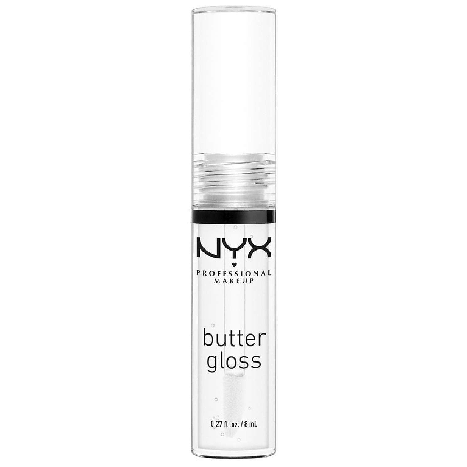 NYX Butter Gloss 54 - Sugar Glass .27 Fl Oz NYX Butter Gloss 54 - Sugar Glass .27 Fl Oz