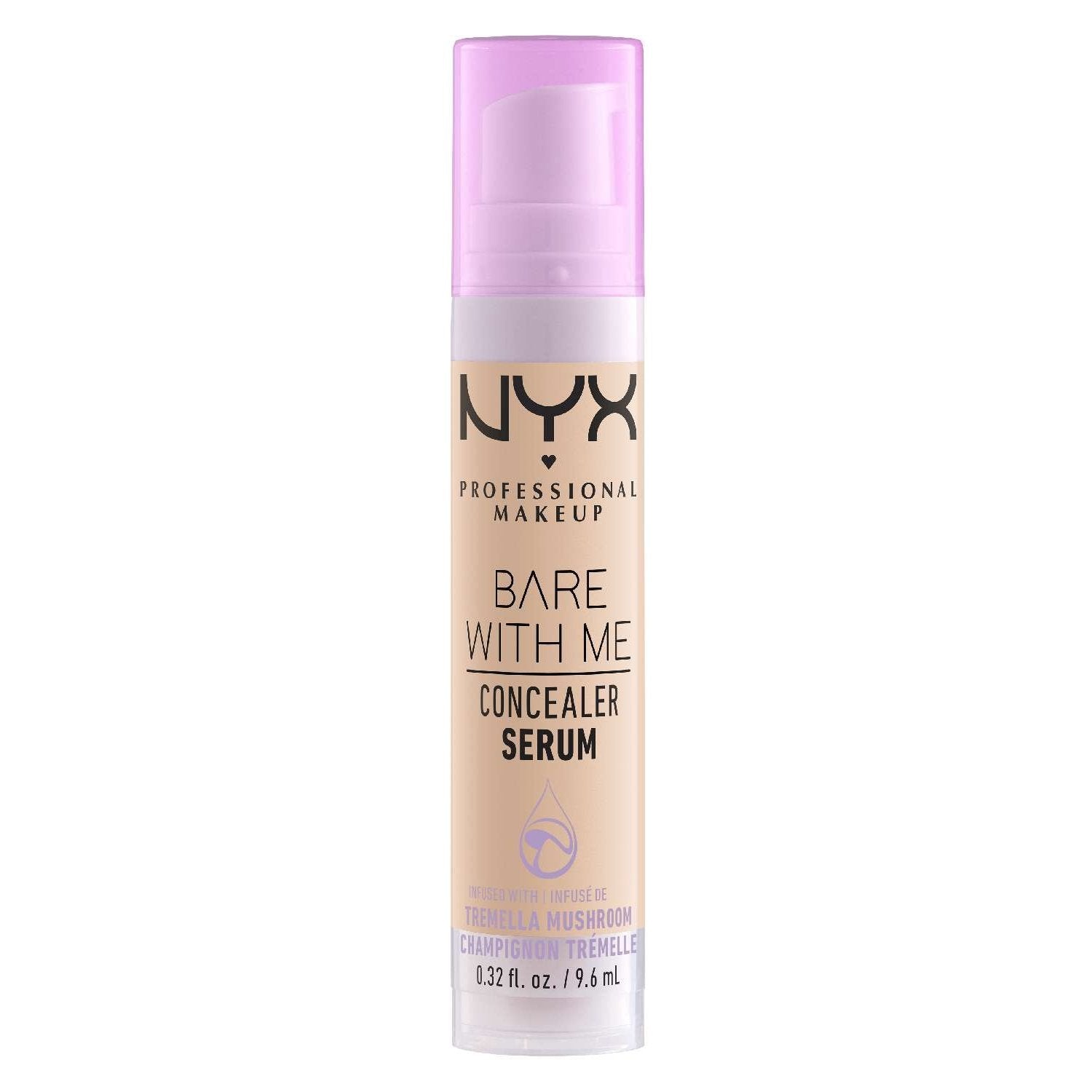 NYX Bare With Me Concealer Serum 3 - Vanilla 0.32 Fl Oz NYX Bare With Me Concealer Serum 3 - Vanilla 0.32 Fl Oz