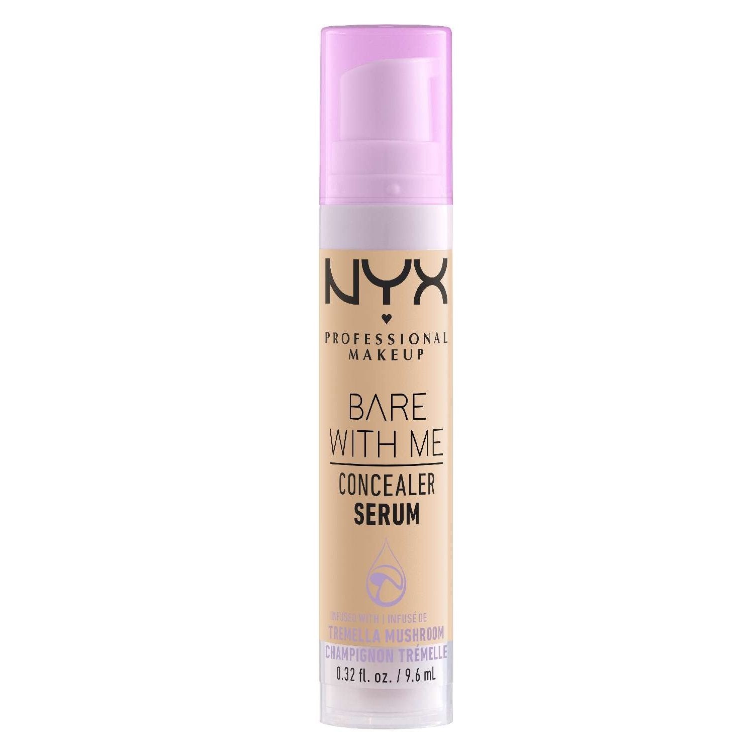 NYX Bare With Me Concealer Serum 4 - Beige 0.32 Fl Oz NYX Bare With Me Concealer Serum 4 - Beige 0.32 Fl Oz