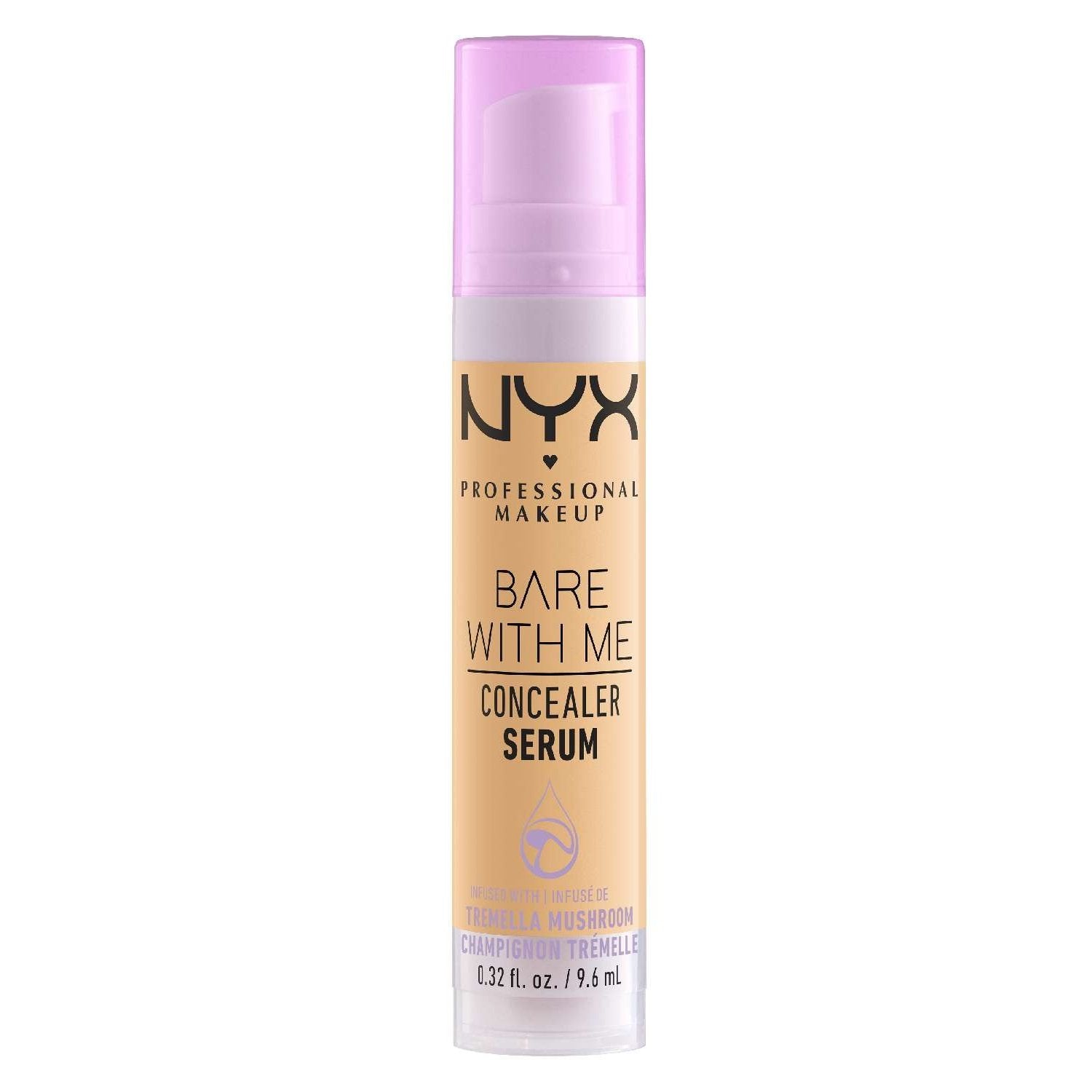 NYX Bare With Me Concealer Serum 5 - Golden 0.32 Fl Oz NYX Bare With Me Concealer Serum 5 - Golden 0.32 Fl Oz