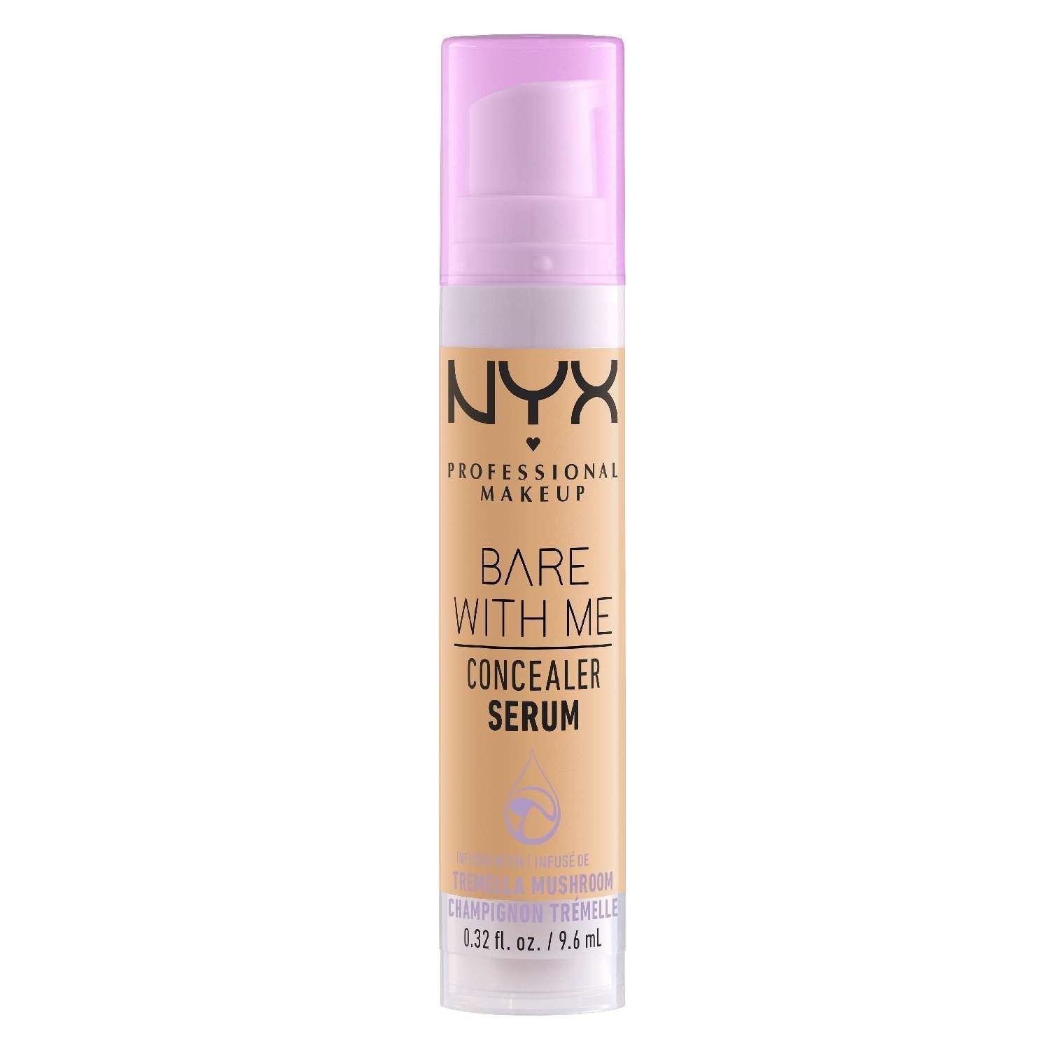 NYX Bare With Me Concealer Serum 6 - Tan 0.32 Fl Oz NYX Bare With Me Concealer Serum 6 - Tan 0.32 Fl Oz