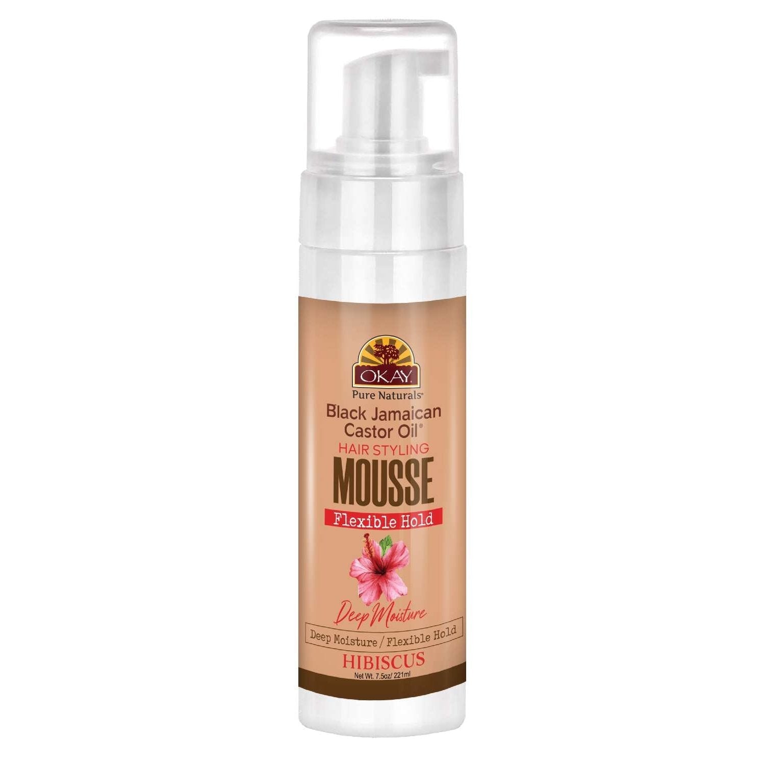 Okay Black Jamaican Castor Oil Hibiscus Hair Styling Mousse 7.5 Oz Okay Black Jamaican Castor Oil Hibiscus Hair Styling Mousse 7.5 Oz