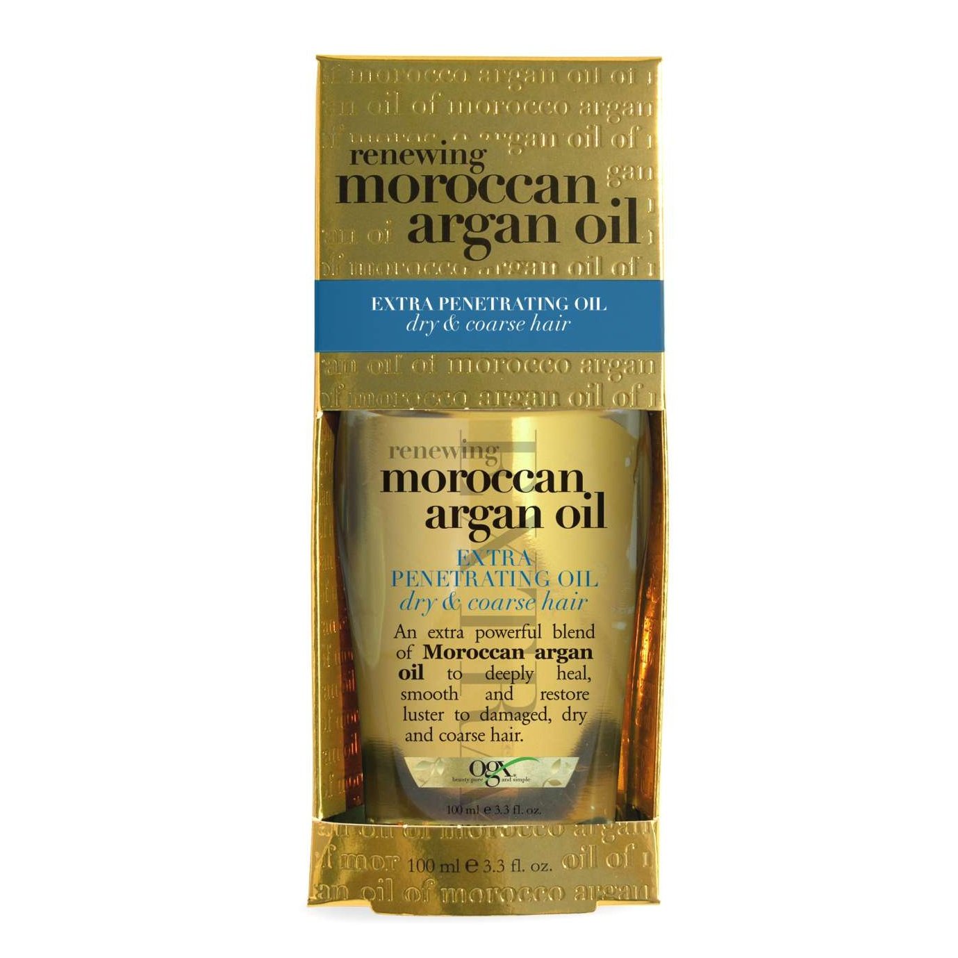 Ogx Renewing Moroccan Argan Oil Extra Penetrating Oil 3.3 Fl Oz Ogx Renewing Moroccan Argan Oil Extra Penetrating Oil 3.3 Fl Oz