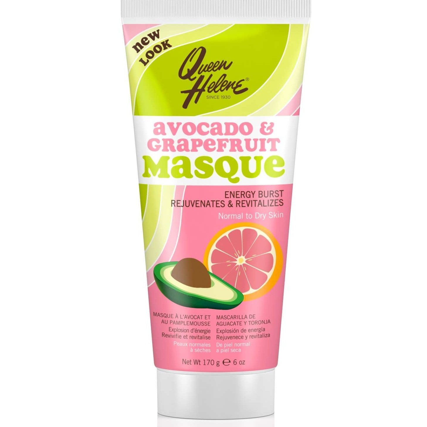 Queen Helene Avocado Grapefruit Masque 6 Oz Queen Helene Avocado Grapefruit Masque 6 Oz