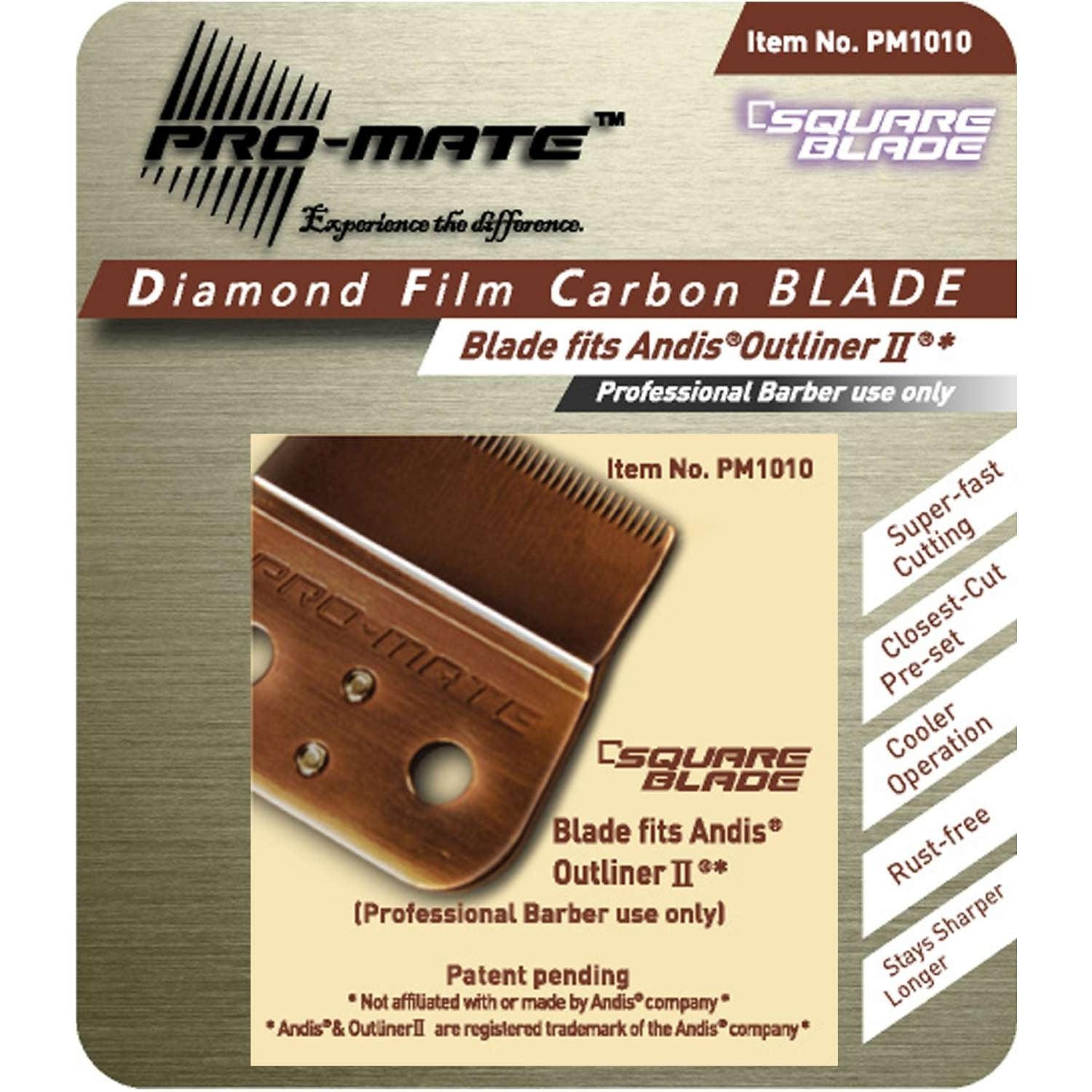 Promate Blade Square-Andis Outliner Ii Promate Blade Square-Andis Outliner Ii