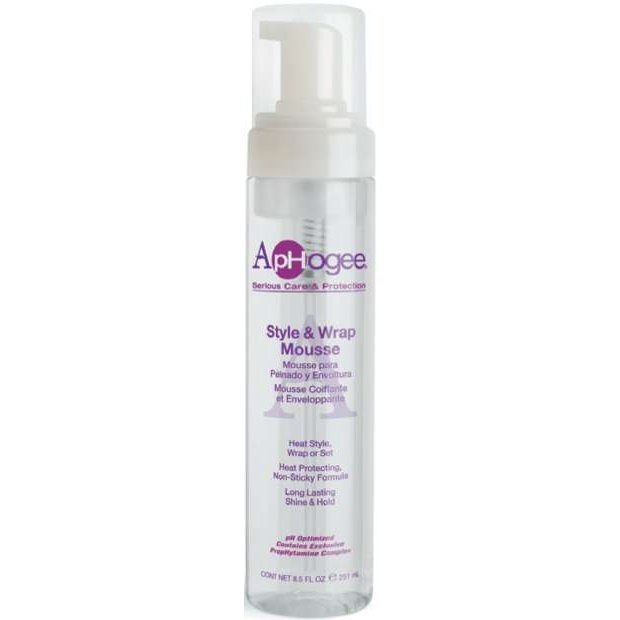 Aphogee Style Wrap Mousse 8.5 Fl Oz Aphogee Style Wrap Mousse 8.5 Fl Oz