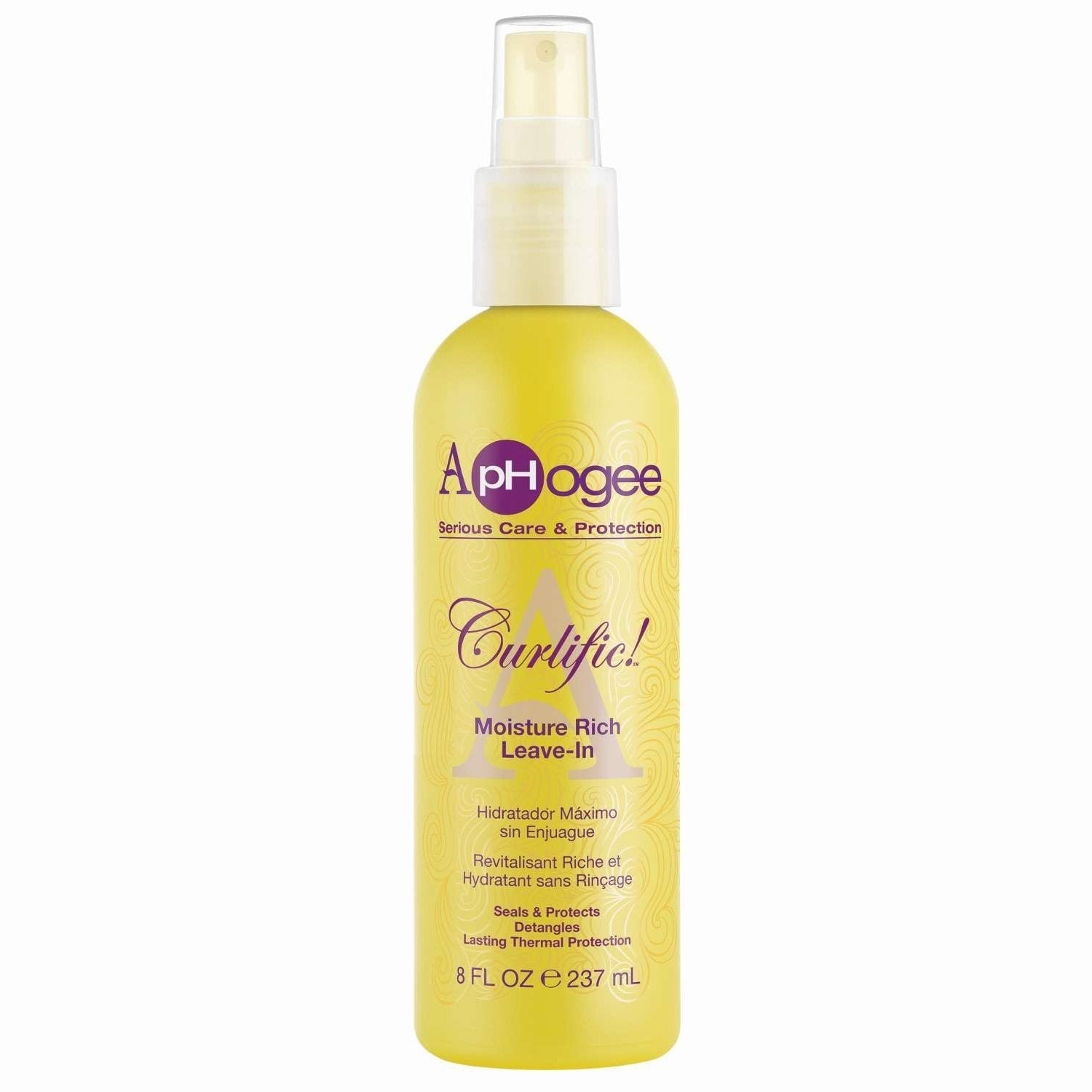 Aphogee Curlific Moisture Rich Leave-In 8 Fl Oz Aphogee Curlific Moisture Rich Leave-In 8 Fl Oz