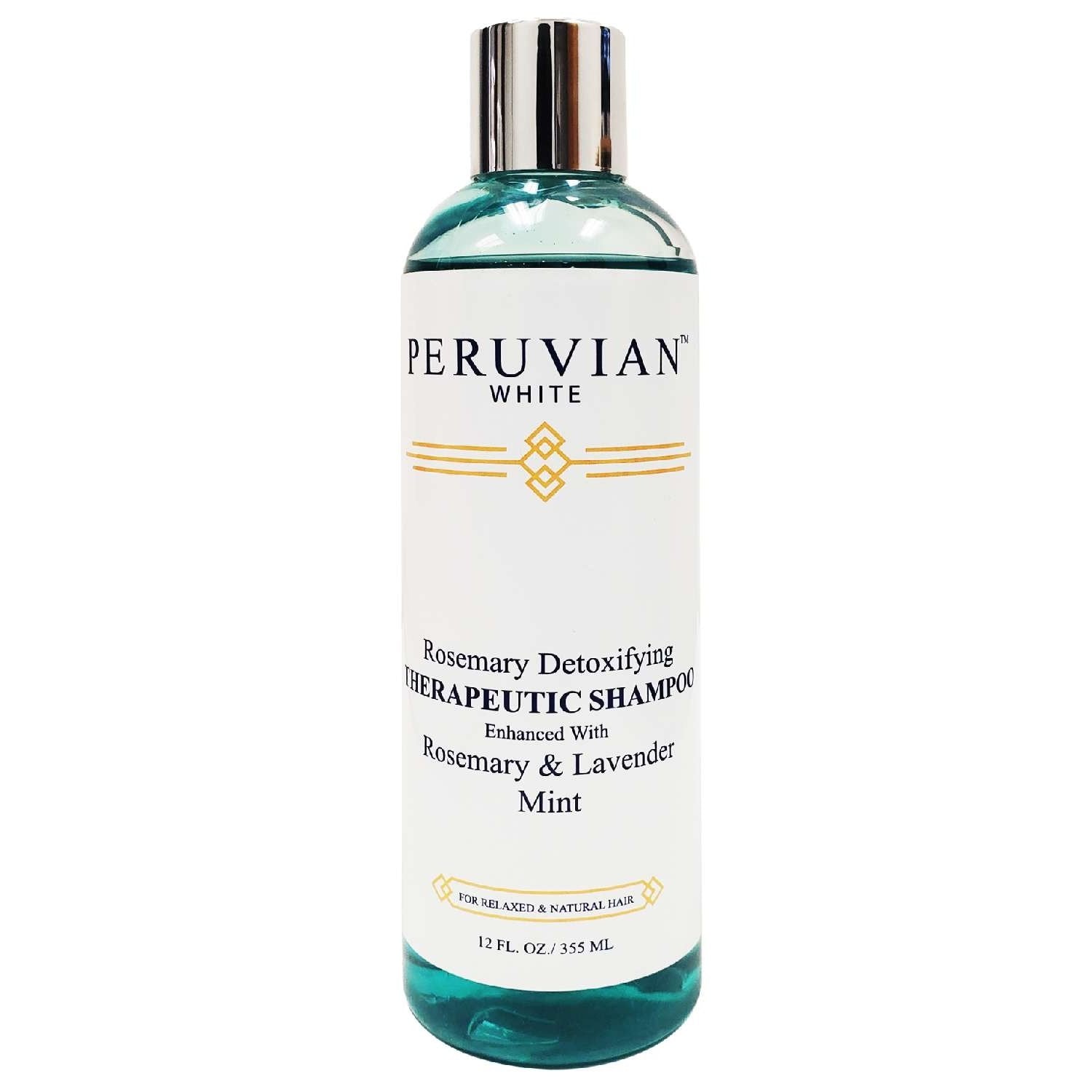 Peruvian White Rosemary Detoxifying Therapeutic Shampoo 12 Oz Peruvian White Rosemary Detoxifying Therapeutic Shampoo 12 Oz