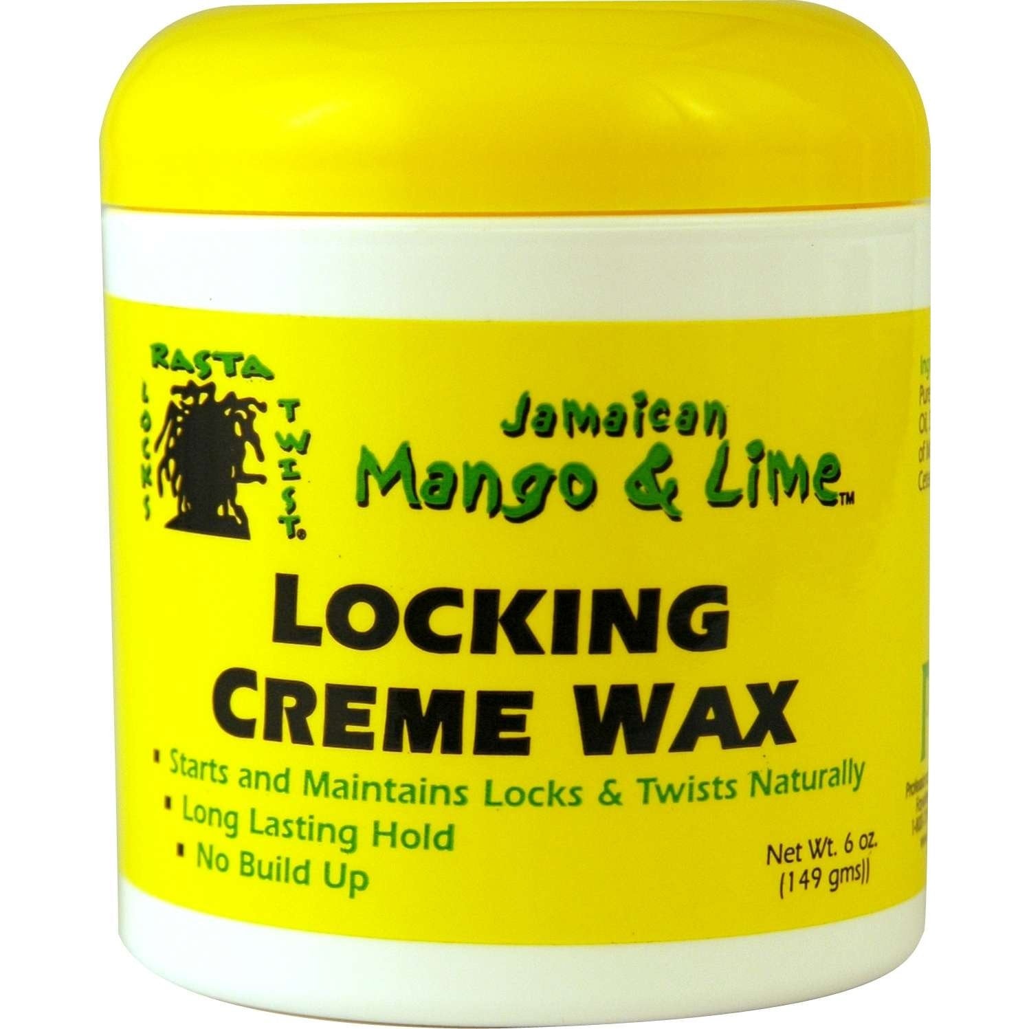 Jamaican Mango Lime Lock Cream Wax 6 Oz Jamaican Mango Lime Lock Cream Wax 6 Oz