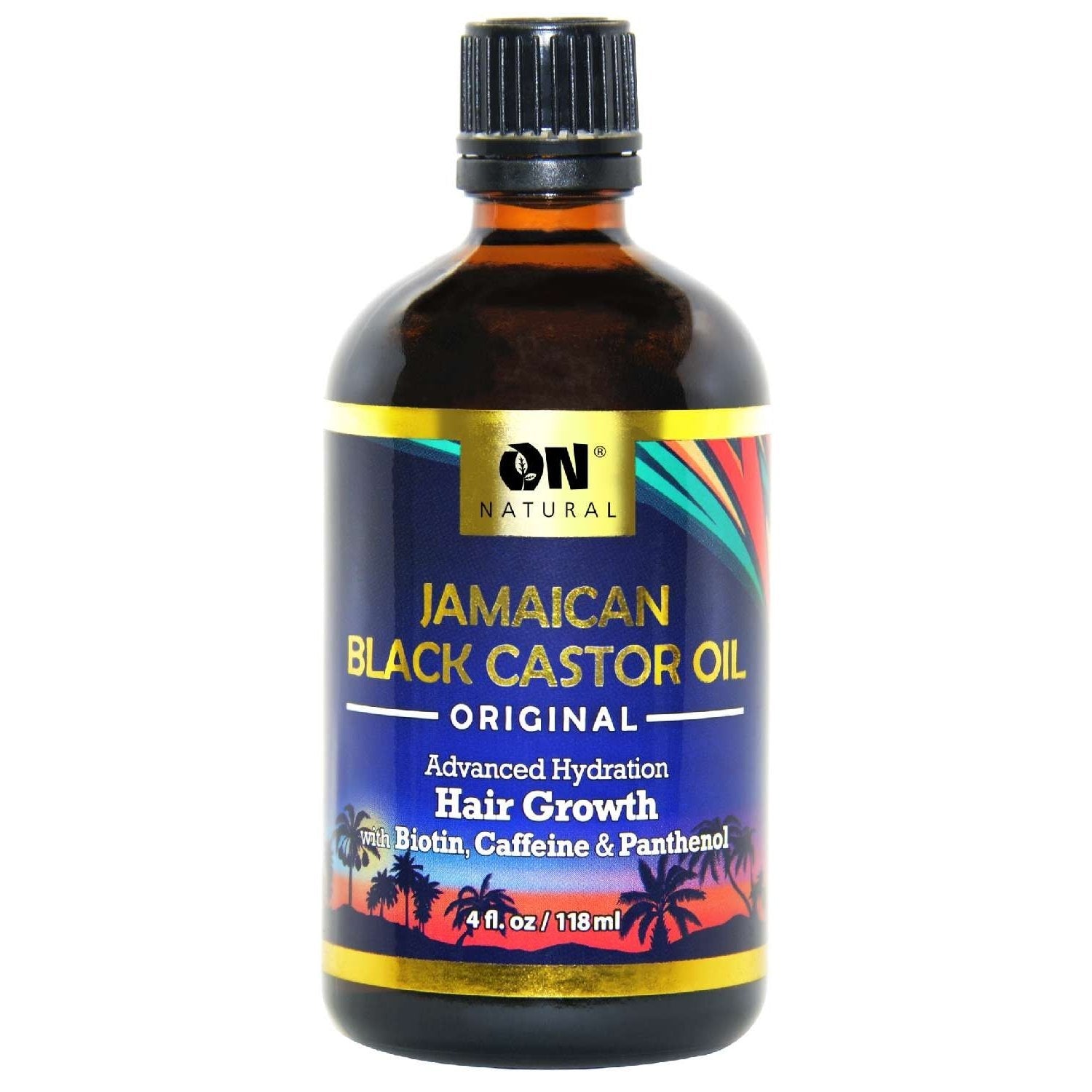 On Natural Jamaican Black Castor Oil Original 4 Oz On Natural Jamaican Black Castor Oil Original 4 Oz