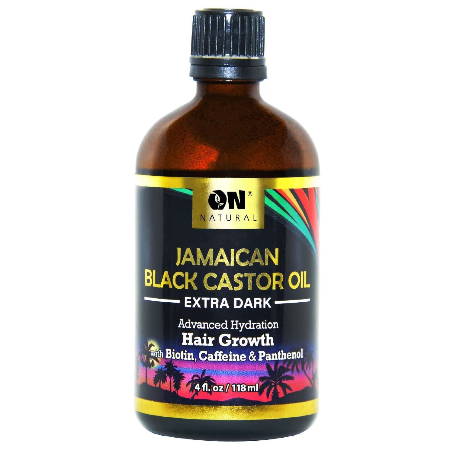 On Natural Jamaican Black Castor Oil Extra Dark 4 Oz On Natural Jamaican Black Castor Oil Extra Dark 4 Oz