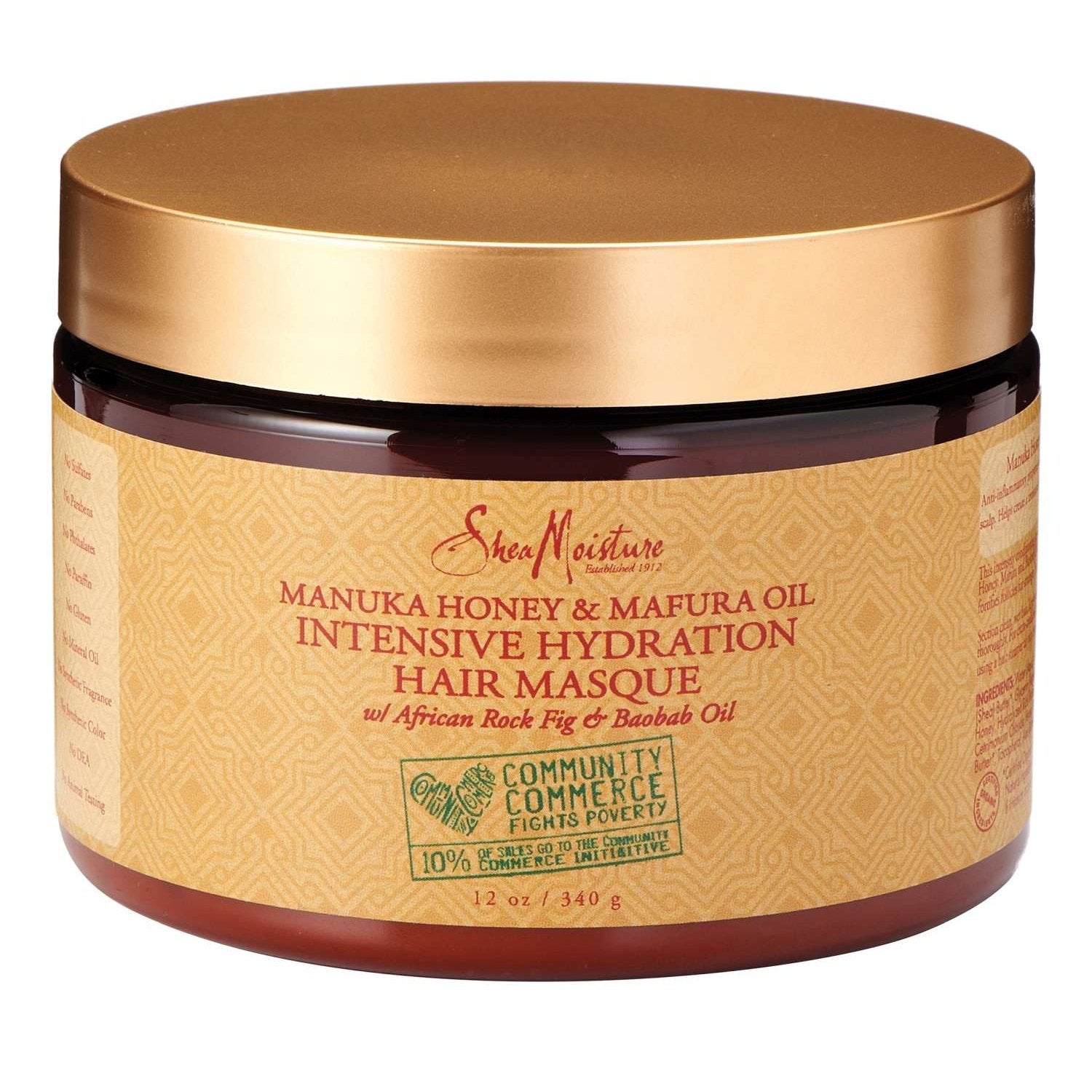 Shea Moisture Manuka Honey Mafura Oil Hair Masque 11.5 Oz Shea Moisture Manuka Honey Mafura Oil Hair Masque 11.5 Oz