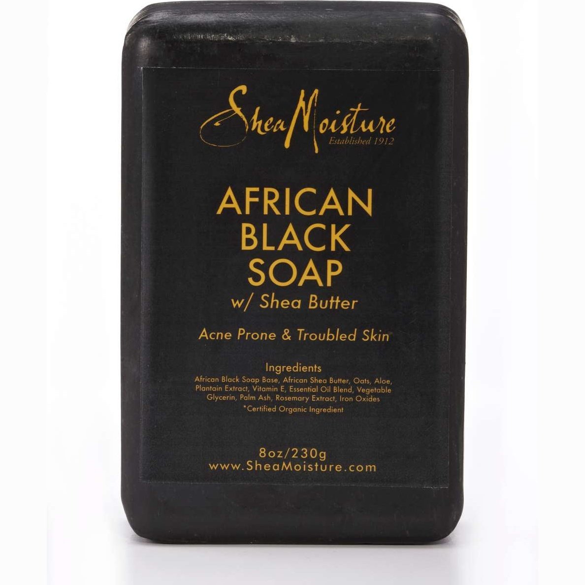 Shea Moisture African Black Soap 8 Oz Shea Moisture African Black Soap 8 Oz
