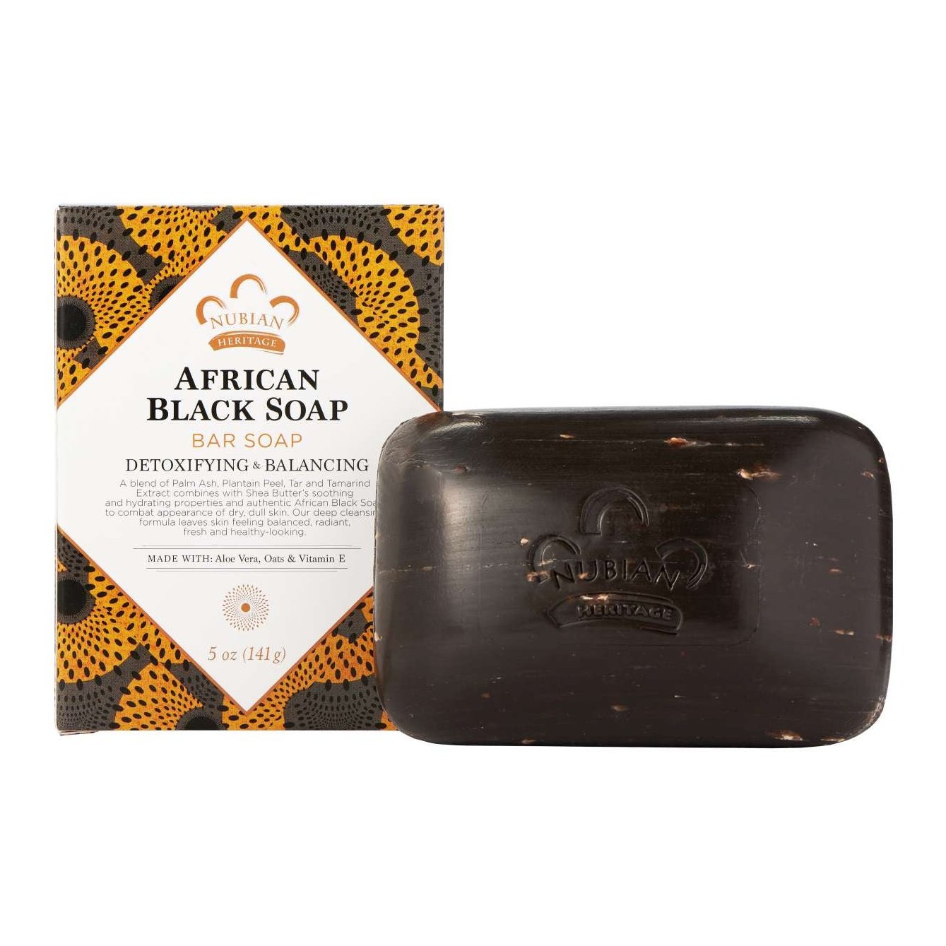 Nubian Heritage Nubian Soap African Black 5 Oz Nubian Heritage Nubian Soap African Black 5 Oz