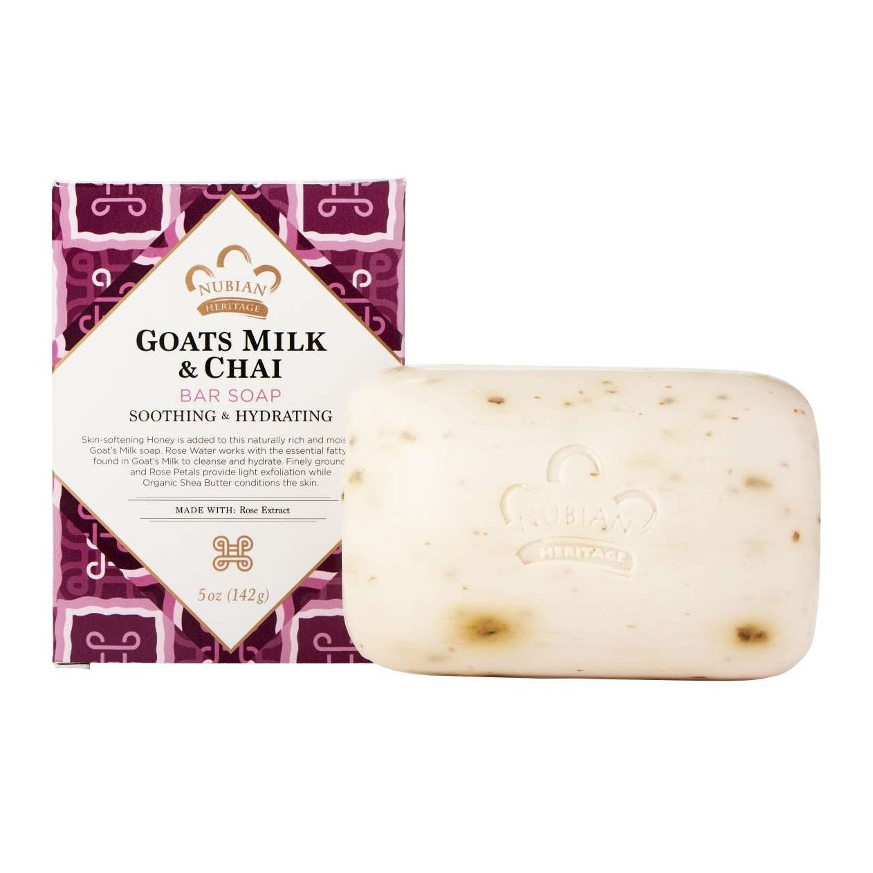 Nubian Heritage Nubian Soap Goats Milk Chai 5 Oz Nubian Heritage Nubian Soap Goats Milk Chai 5 Oz