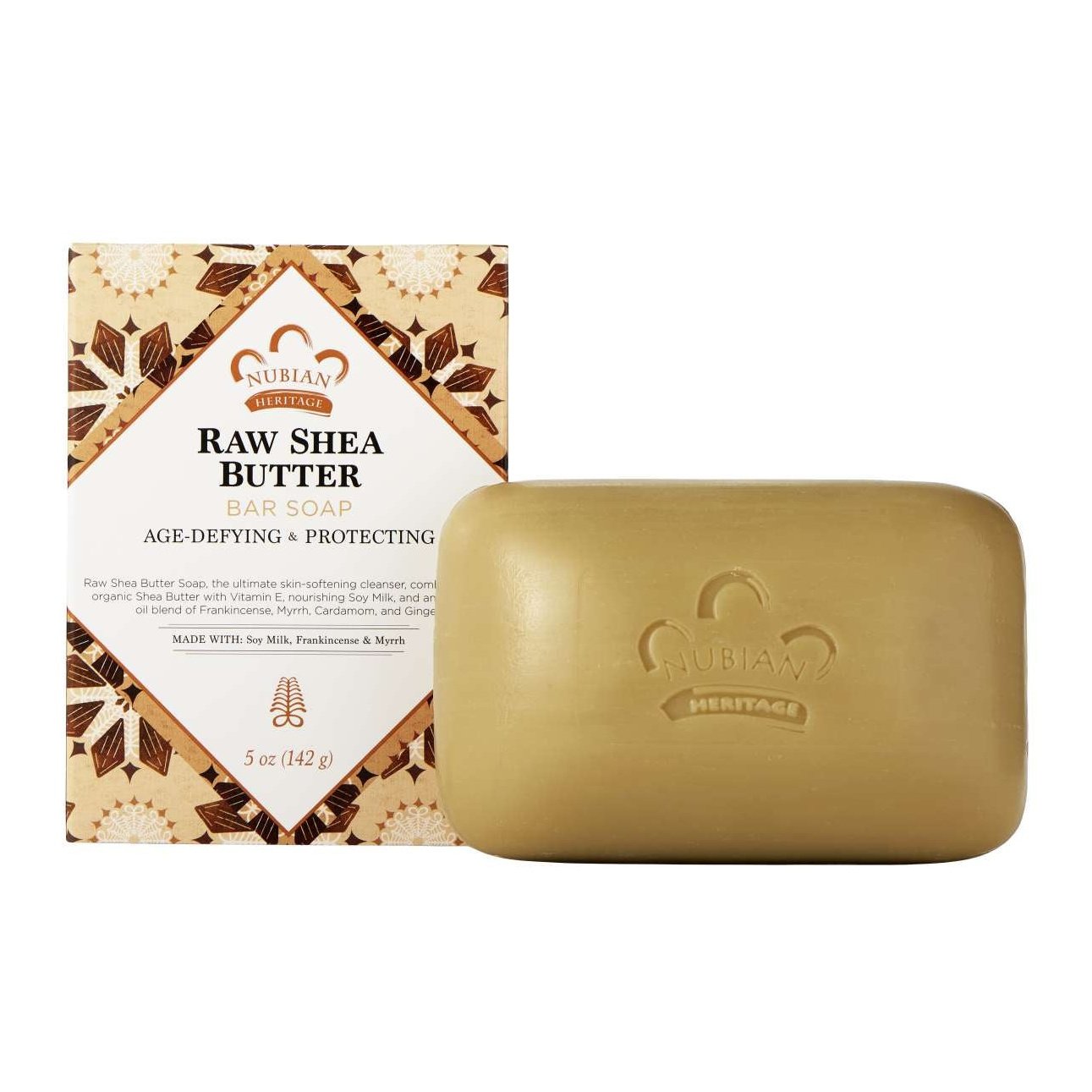 Nubian Heritage Nubian Soap Raw Shea Butter 5 Oz Nubian Heritage Nubian Soap Raw Shea Butter 5 Oz