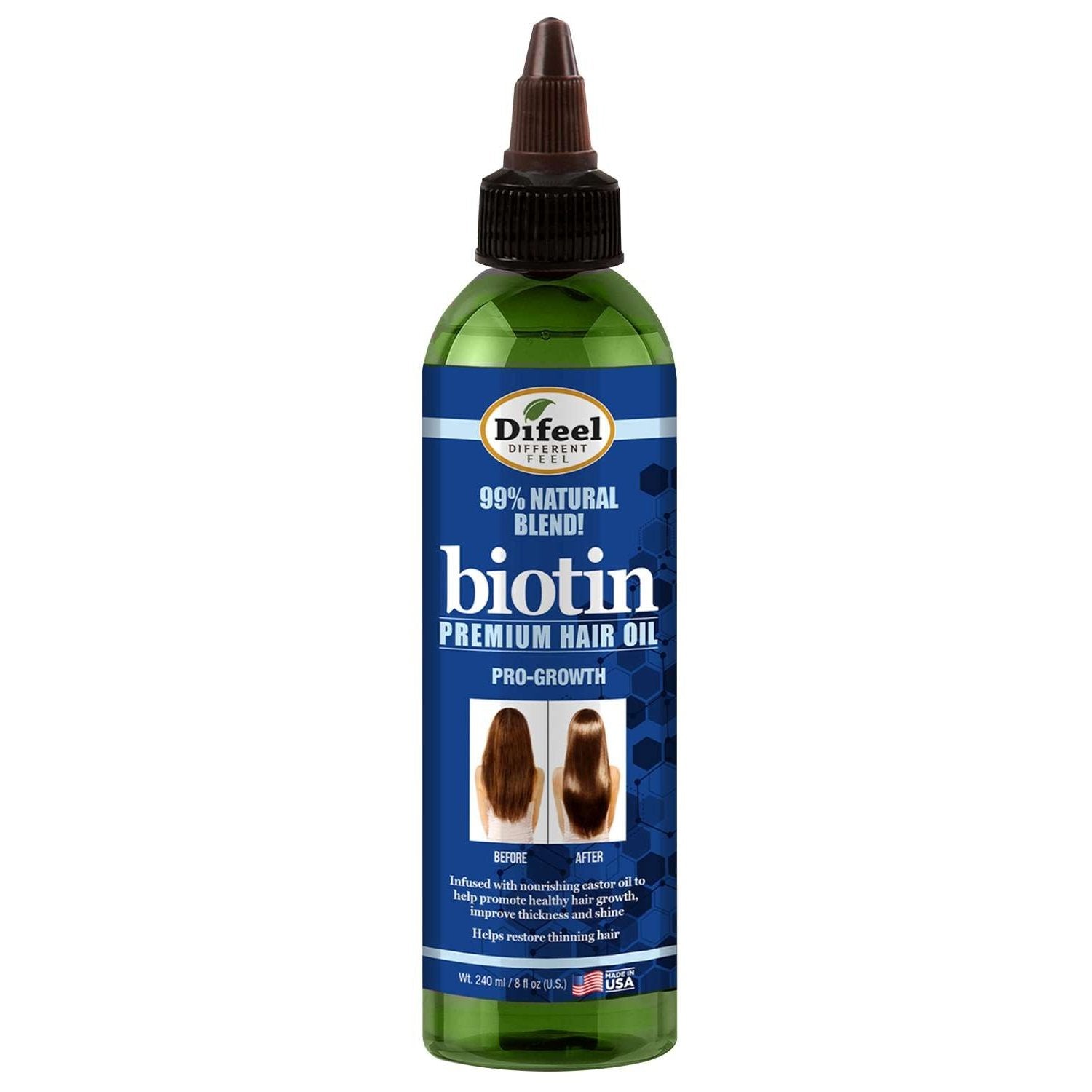 Difeel Sunflower Difeel Premium Hair Oil Biotin Pro-Growth 8 Oz Difeel Sunflower Difeel Premium Hair Oil Biotin Pro-Growth 8 Oz
