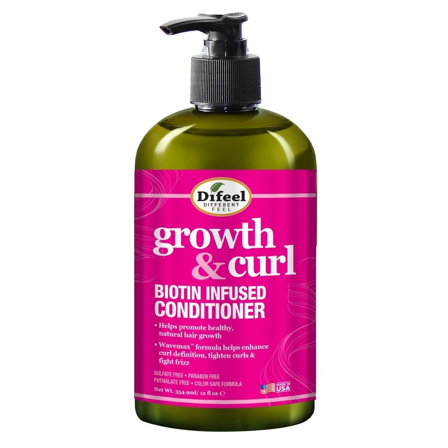 Difeel Growth And Curl Biotin Conditioner 12 Oz Difeel Growth And Curl Biotin Conditioner 12 Oz